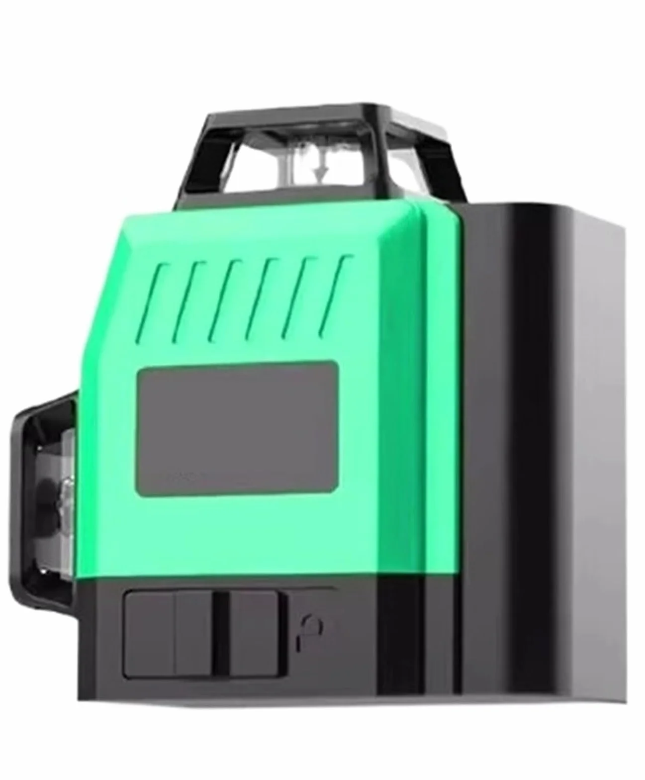 Dalmierz laserowy, Poziomica Laserowa Mini 12 Linii 3D Samopoziomująca 360 Stopni W Poziomie I Pionie Krzyżowa Super Mocna Zielona Przenośna Wiązka