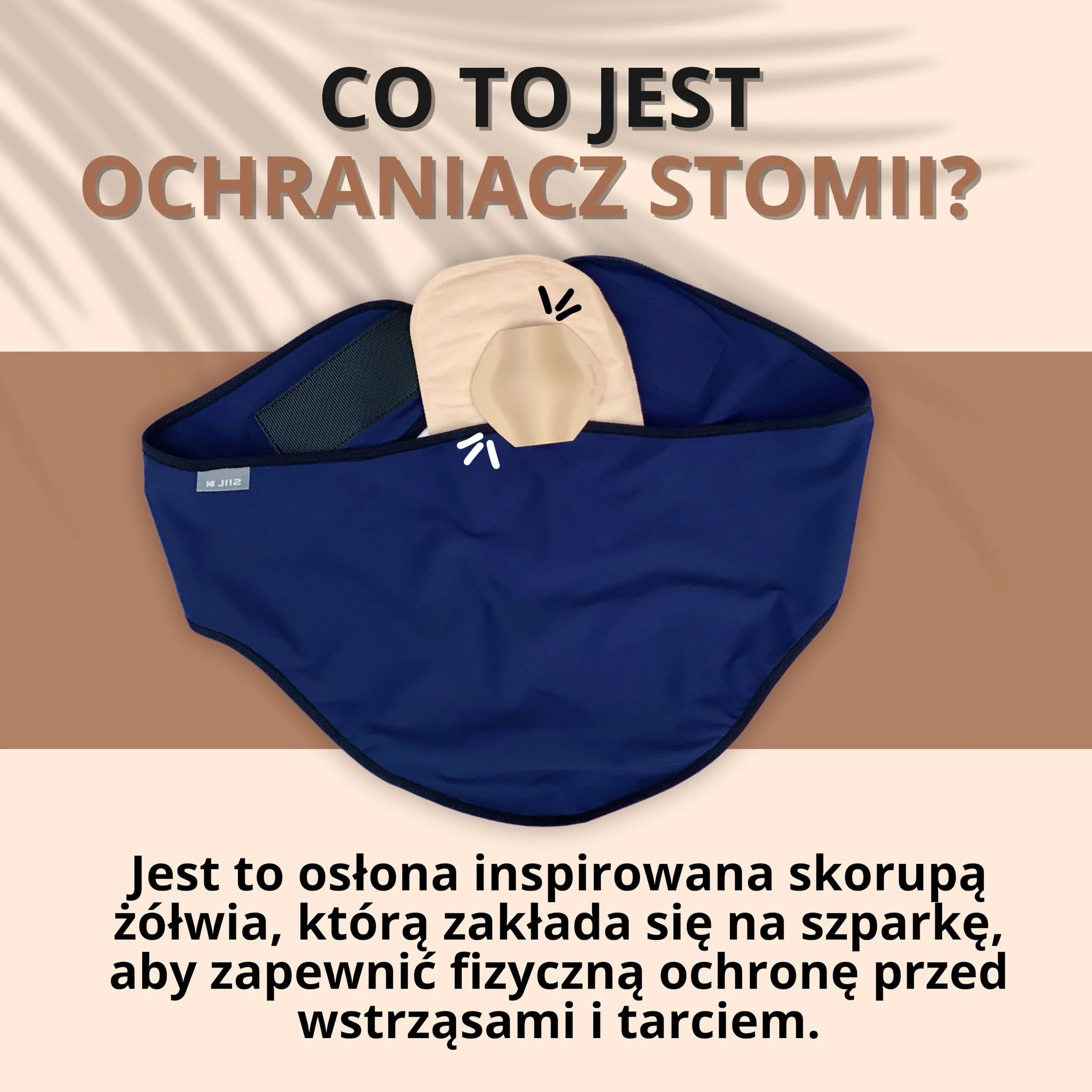 Osłona Stomijna dla worków stomijnych | Stoma Protector | Chroń swoje worki kolostomijne i sprzęt ileostomijny z ochroną stomii | Pokrowiec na stomię