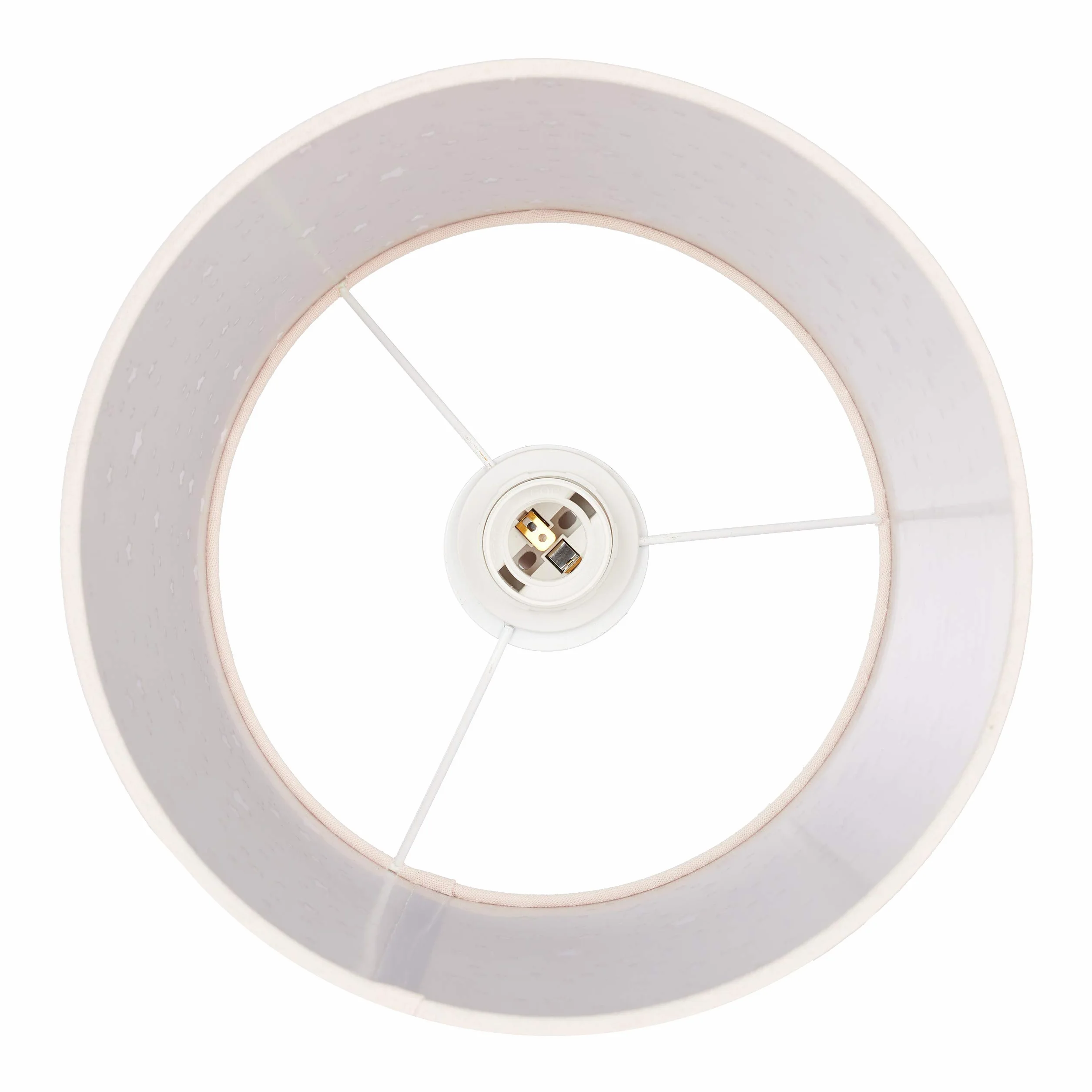 Relaxdays lampa dziecięca gwiazdki wisząca E27 różowa