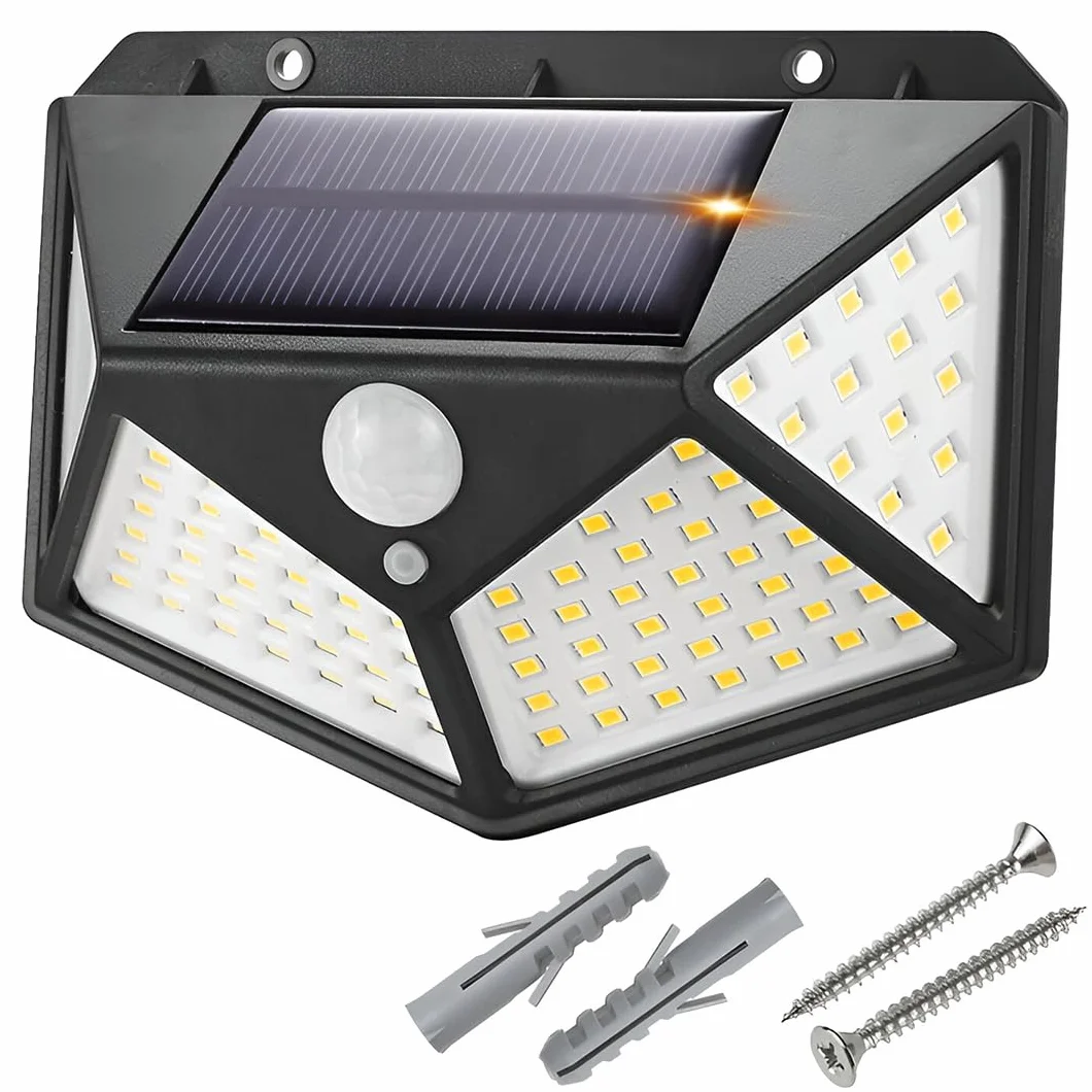 Lampa solarna ścienna LED BK-100