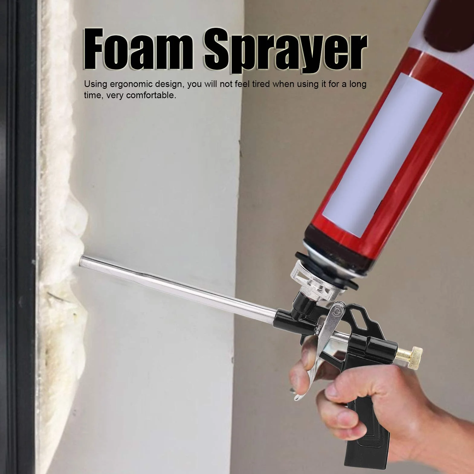 2 sztuki izolacji pistoletu piankowego do spieniania wtryskowego Expanding Sealing Applicator Tool