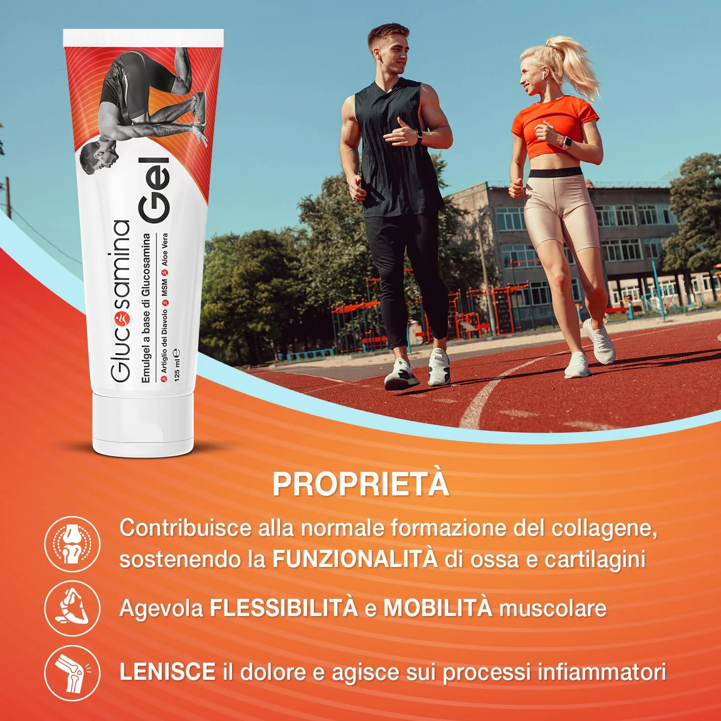 Glukozamina Żel, 125 ml