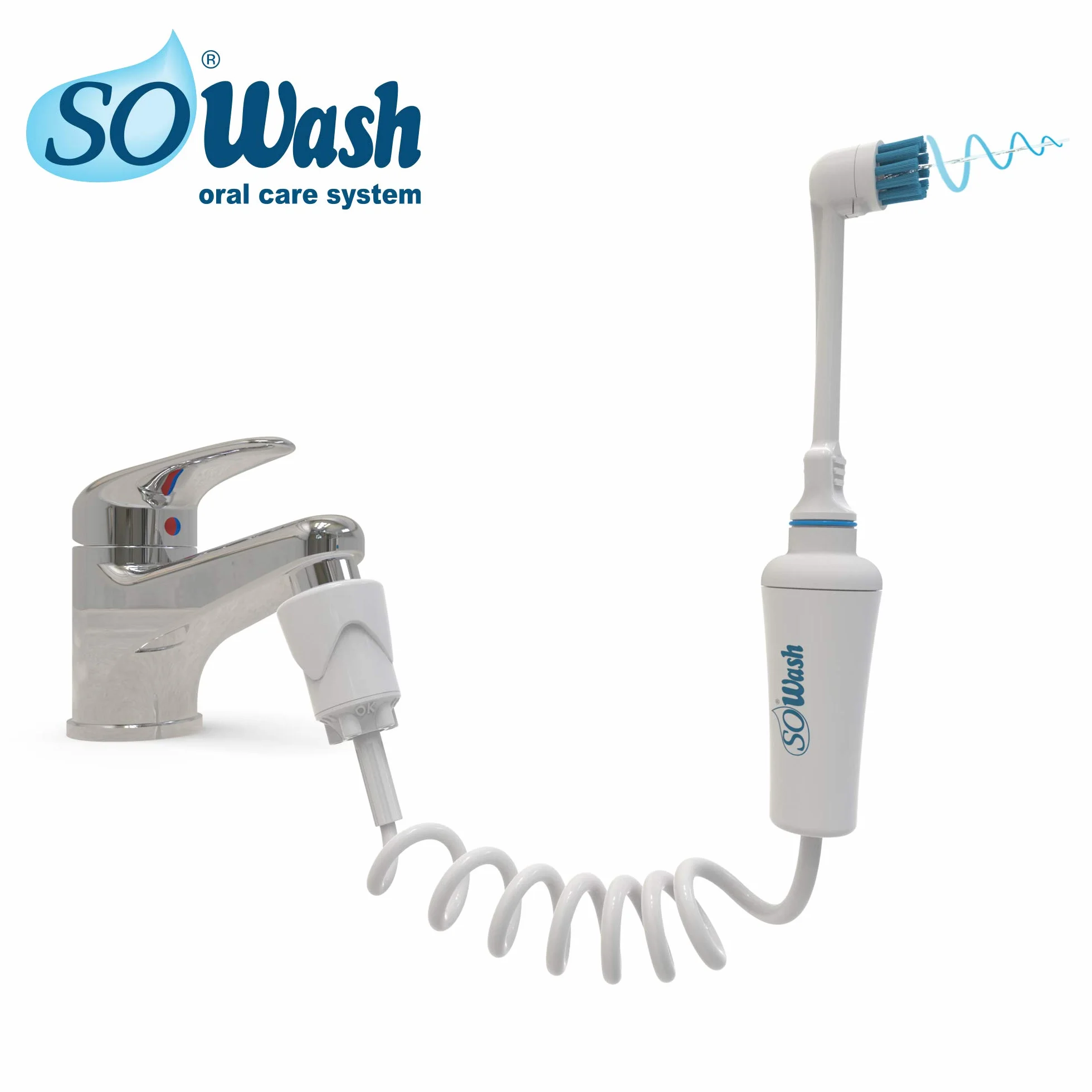 Sowash Vortice Brush szczotki zapasowe do myjki do ust Sowash środek 2 szt.