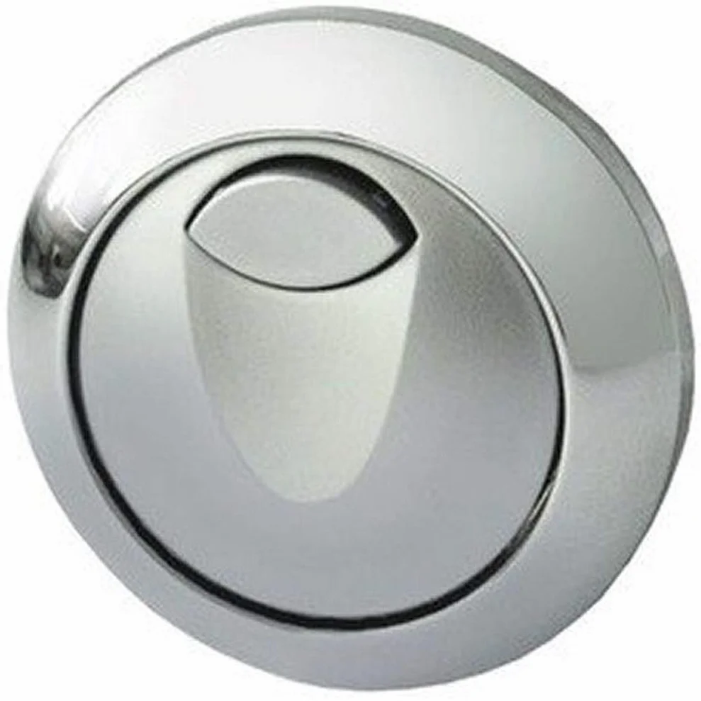 Grohe Eau2 podwójny styl pneumatyczny chromowany przycisk do toalety 38771000, wielokolorowy
