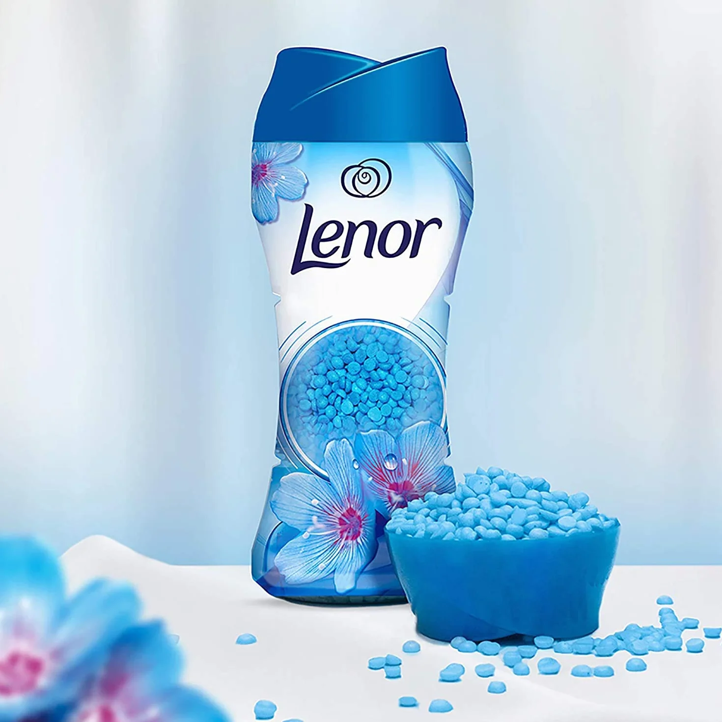 Lenor Woskowe perfumy kwietniowe długo utrzymujące się Lenor świeżość, (6 x 218 ml)