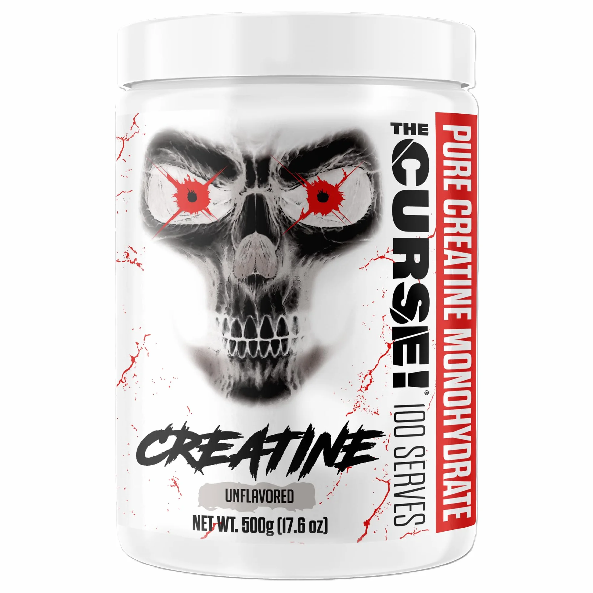 JNX Sports The Curse! Creatine (500g) Unflavoured - Kreatyna - Monohydrat kreatyny