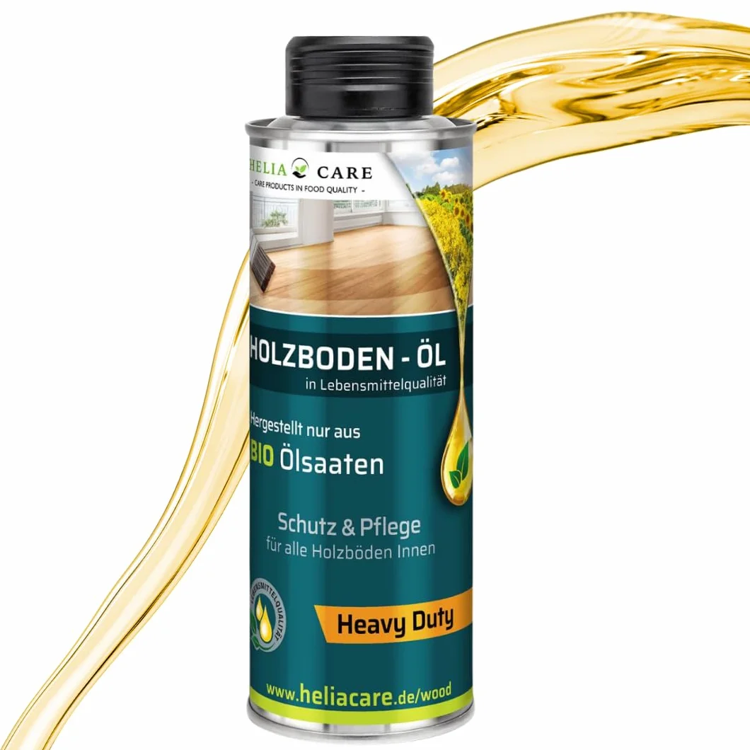 Bio olej do drewna Heavy Duty 0,75 l – naturalny olej do parkietu bezbarwny Made in Germany
