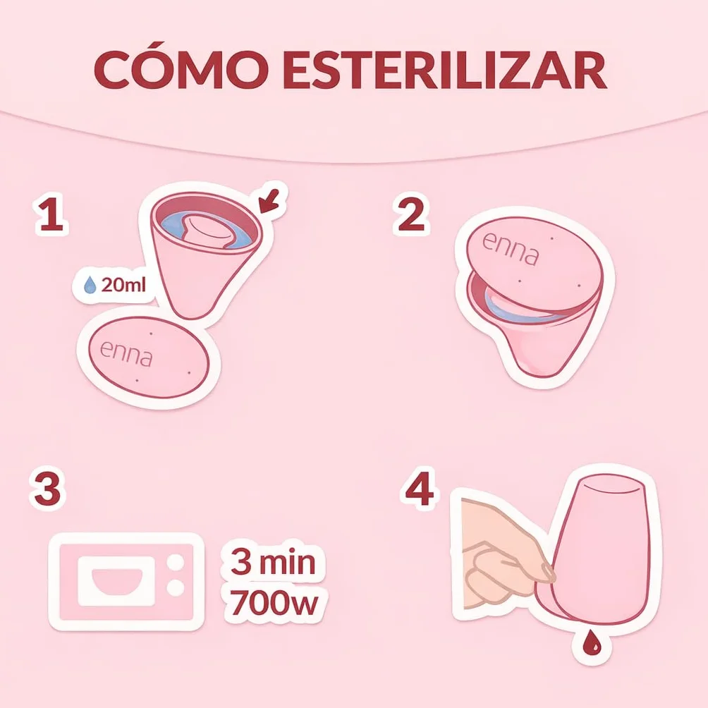 Enna Cycle Easy Kubek Menstruacyjny Rozmiar M