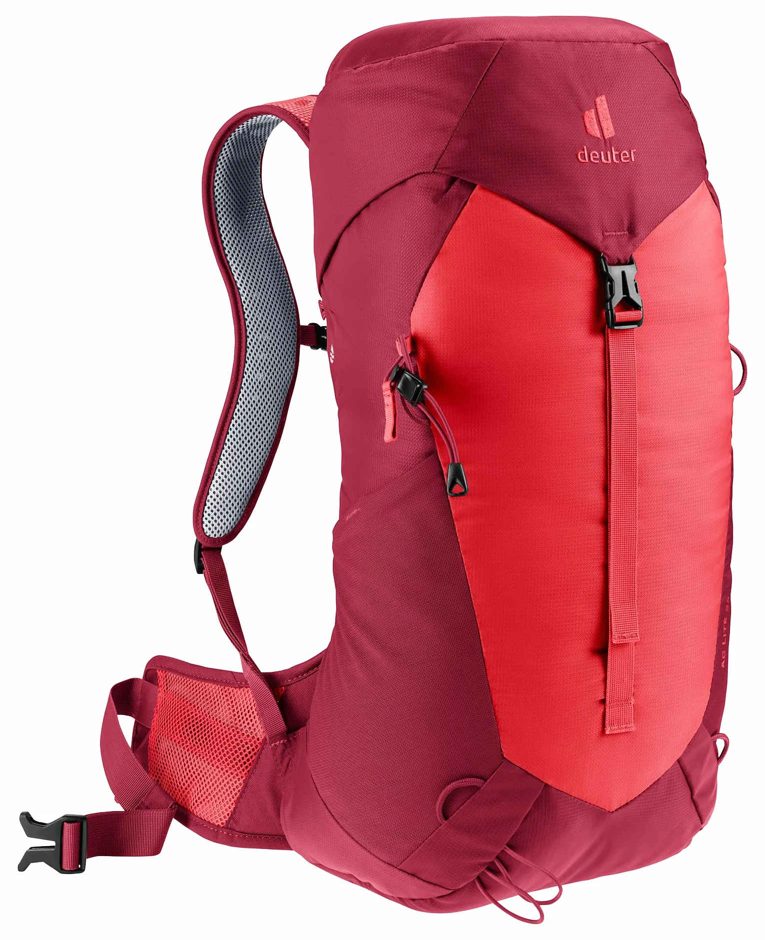 deuter AC Lite 24 plecak turystyczny, Cherry-masala, 24 Largo, Minimalistyczny