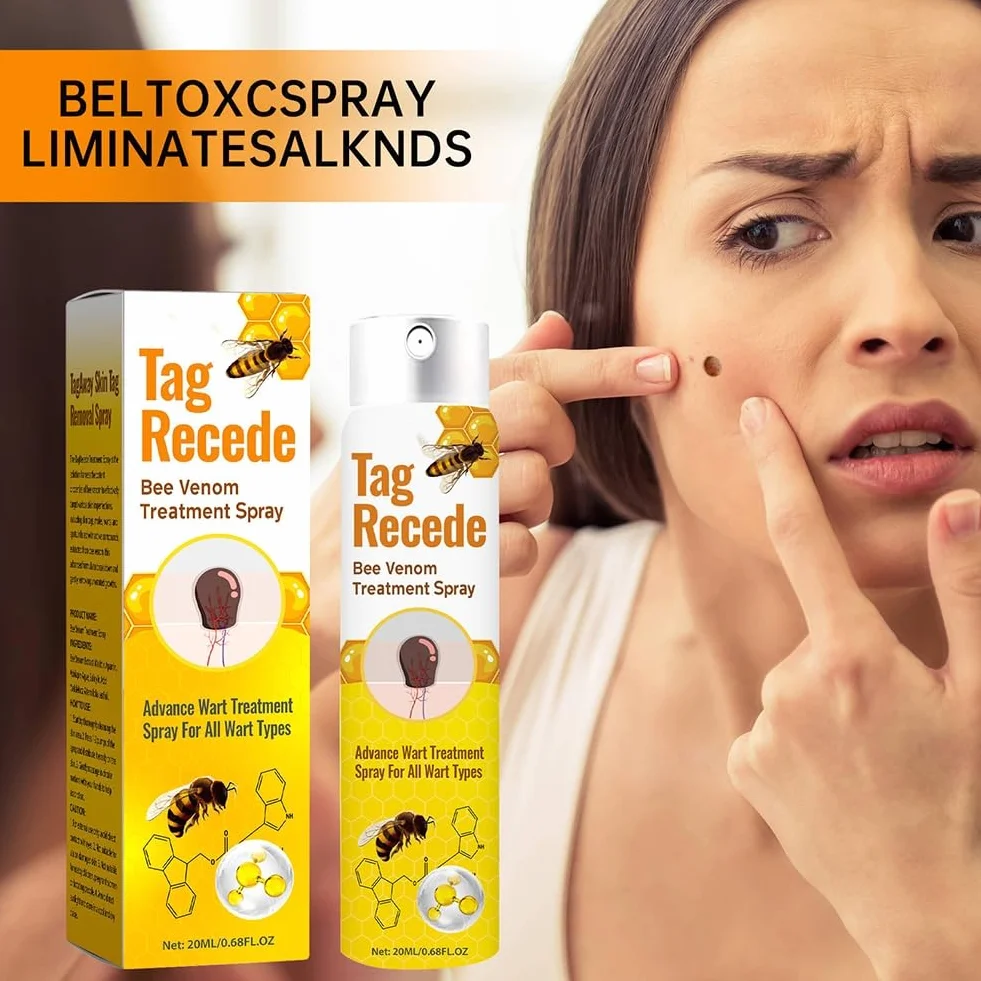 Bezbolesny spray do usuwania brodawek z pszczelim 20 ml 2 szt
