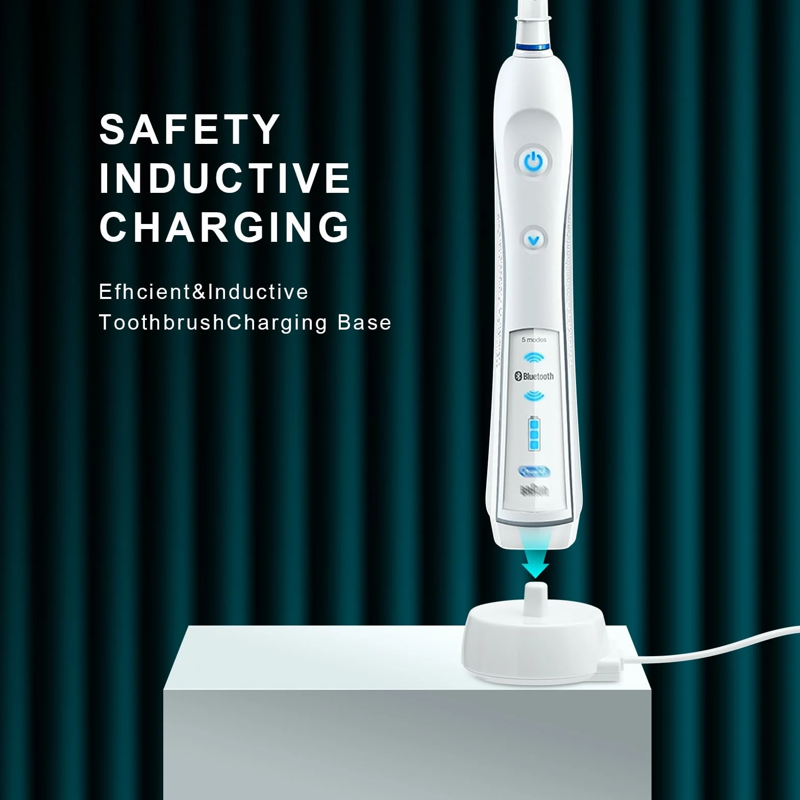 Ładunki do Oral-B Pro Series 3 Plus/1 Plus, Vitality, Pro 3500/3000, iO3, iO4, iO5, iO6 Szczotki Do Zębów