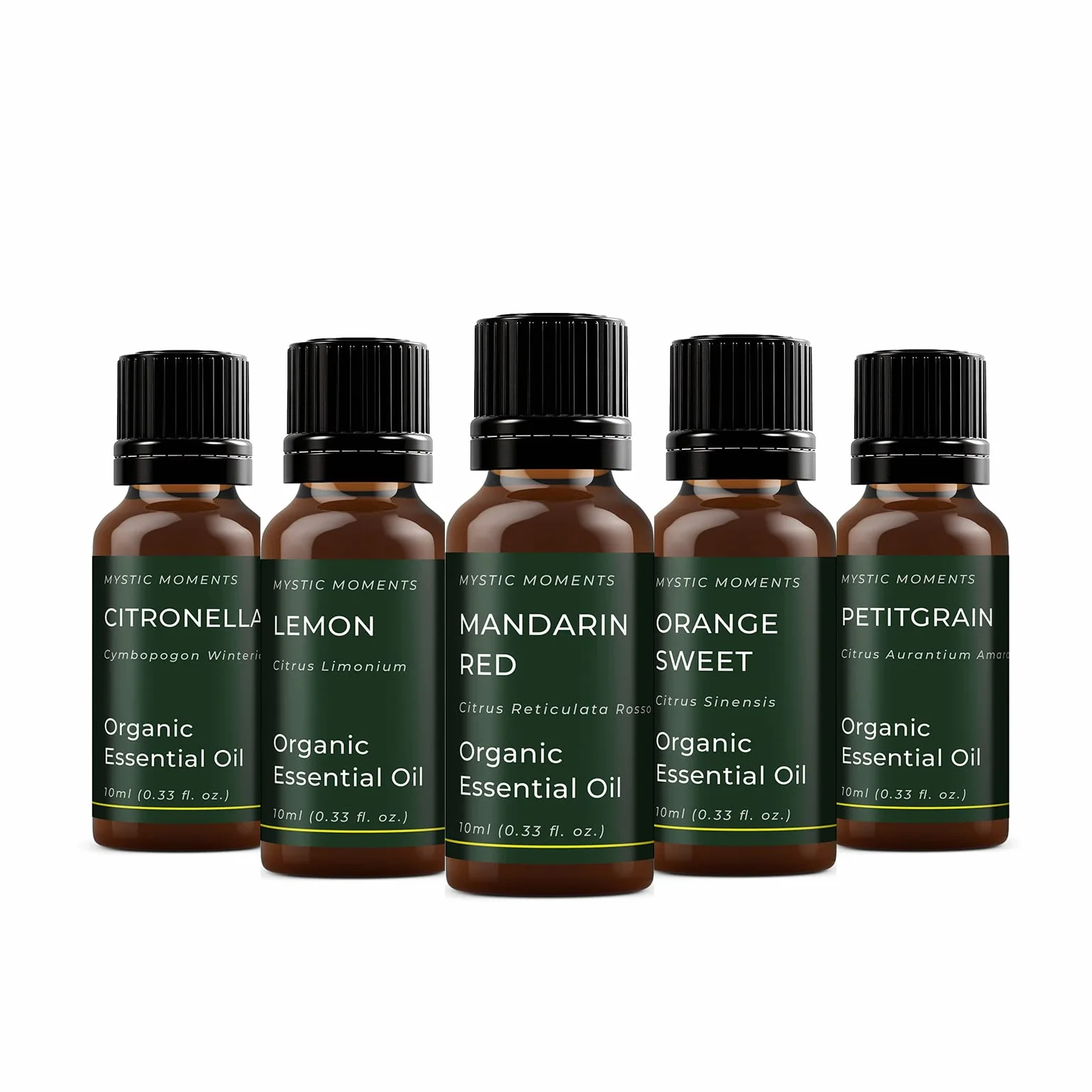 Mystic Moments Organic Citrus Essential Oils Gift Starter Pack