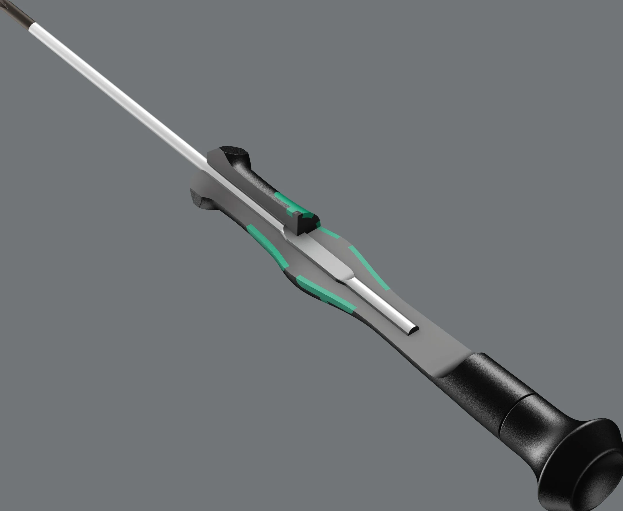 Wkrętak precyzyjny TORX® BO z otworem TX8 x 60 mm z końcówą BlackPoint 2067 Wera