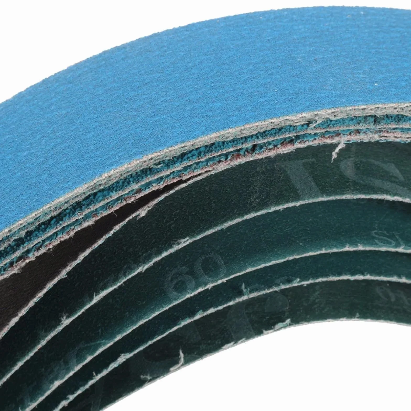 Pasy szlifierskie, Taśmy szlifierskie z korundu cyrkonowego 5 szt. Niebieskie 915x50mm/760x40mm 40#60#80#120#(P60,915 x 50mm)