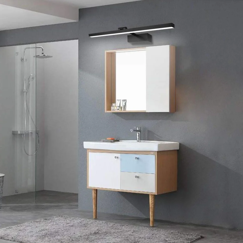 Klighten Lampa LED nad lustro łazienkowe 61 cm IP44 18 W 1170 lumenów aluminium 5500 K