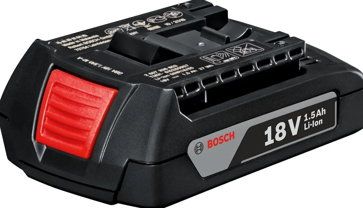 Bosch Professional 18V System akumulator GBA 18V 1.5Ah (opakowanie kartonowe)