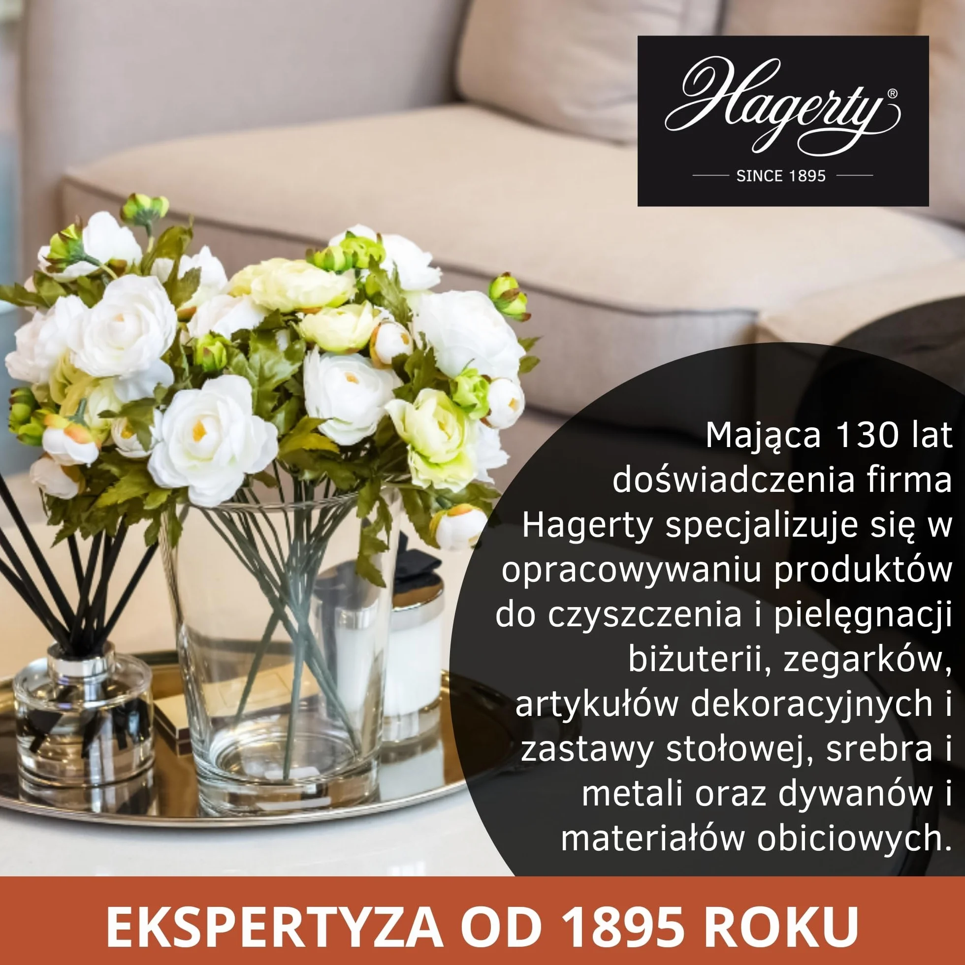 Hagerty Silver Spray Środek do czyszczenia srebra z ochroną przed nalotem 200ml I Skuteczny spray czyszczący do przedmiotów ze srebra posrebrzanego metalu I Natychmiastowy połysk dla srebra