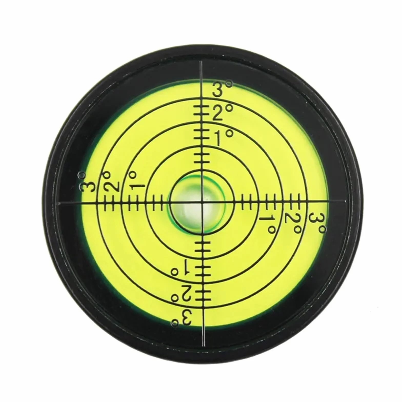 Magnetyczna okrągła uniwersalna poziomica bąbelkowa głośnik poziomica średnica 40 x 10 mm 1 szt. (zielony)