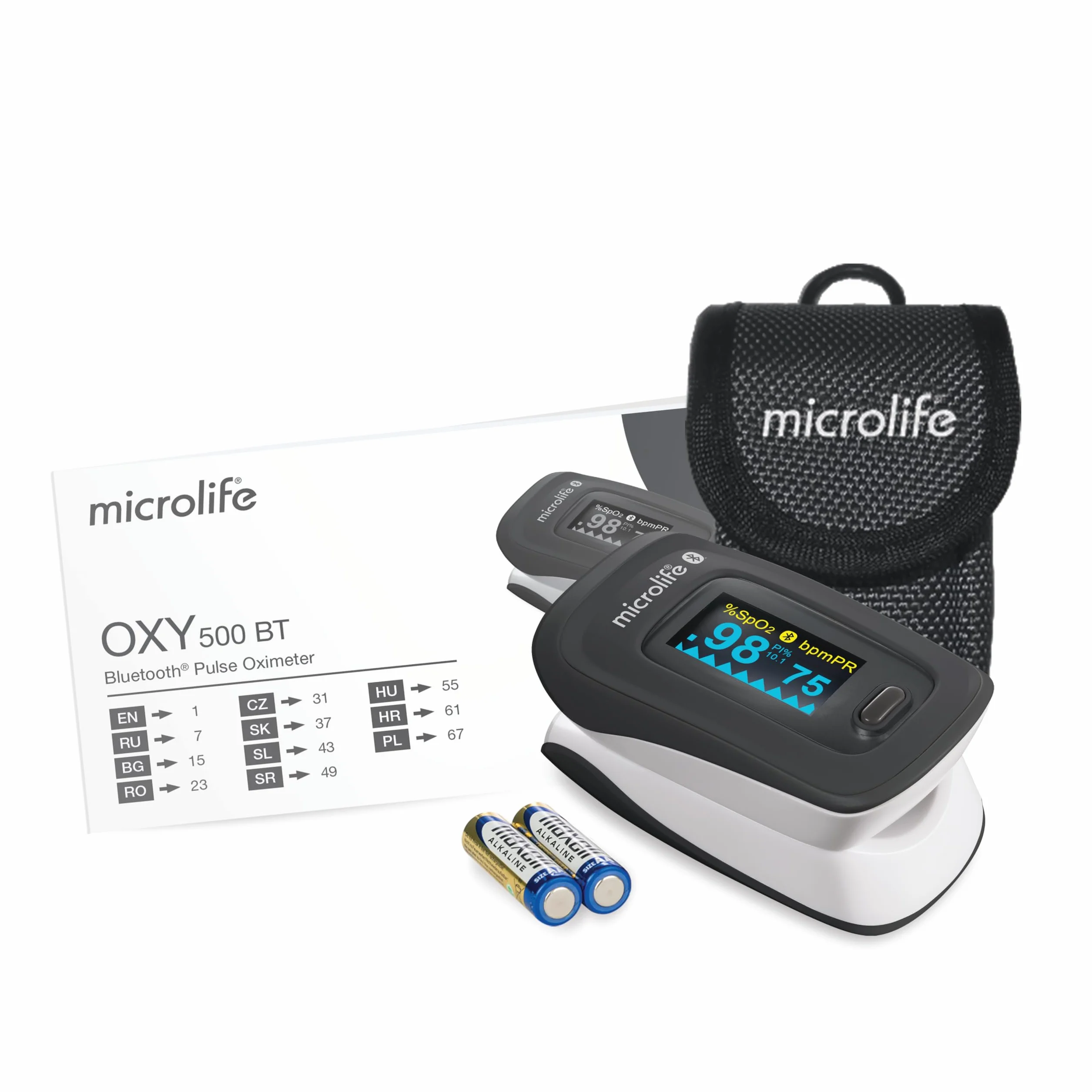 Microlife OXY500 BT saturatiemeter