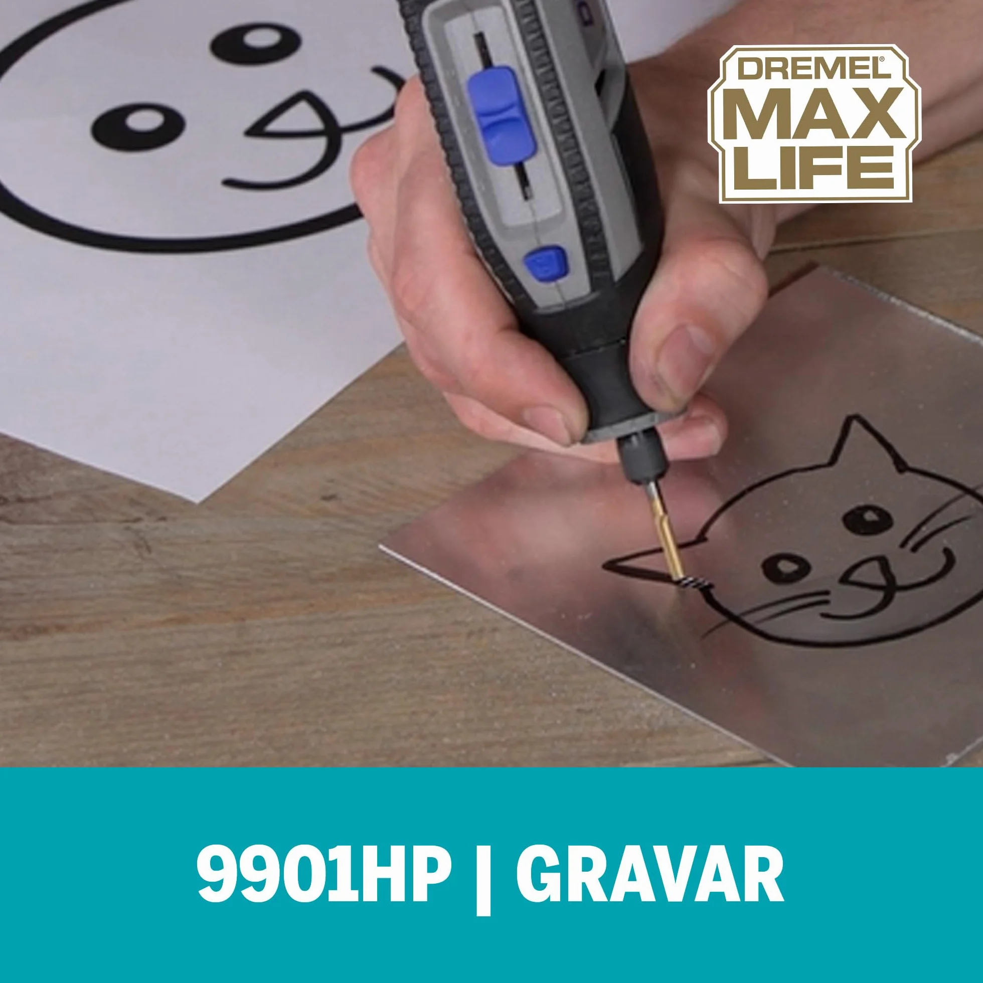 Dremel Max Life 9901HP 1/8" (3,2 mm) wiertło obrotowe z węglika wolframu
