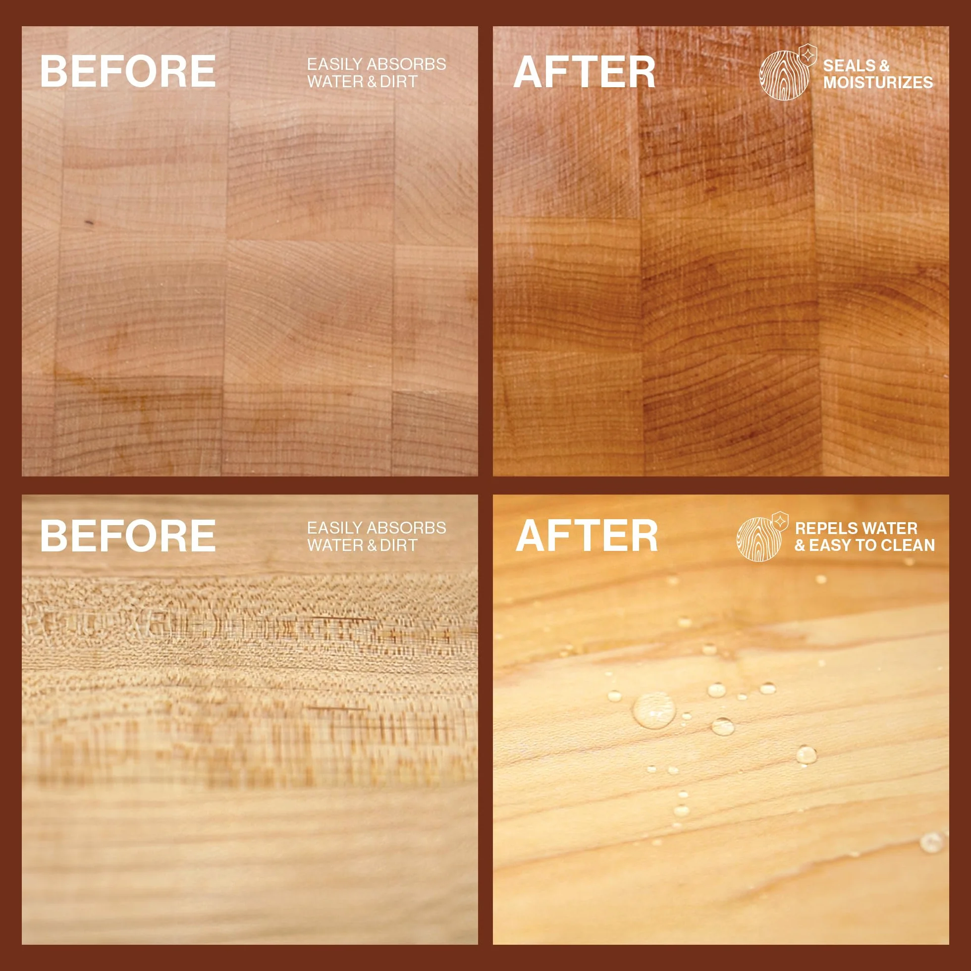 John Boos Butcher Block Board kremowy, 213 ml, kremowy