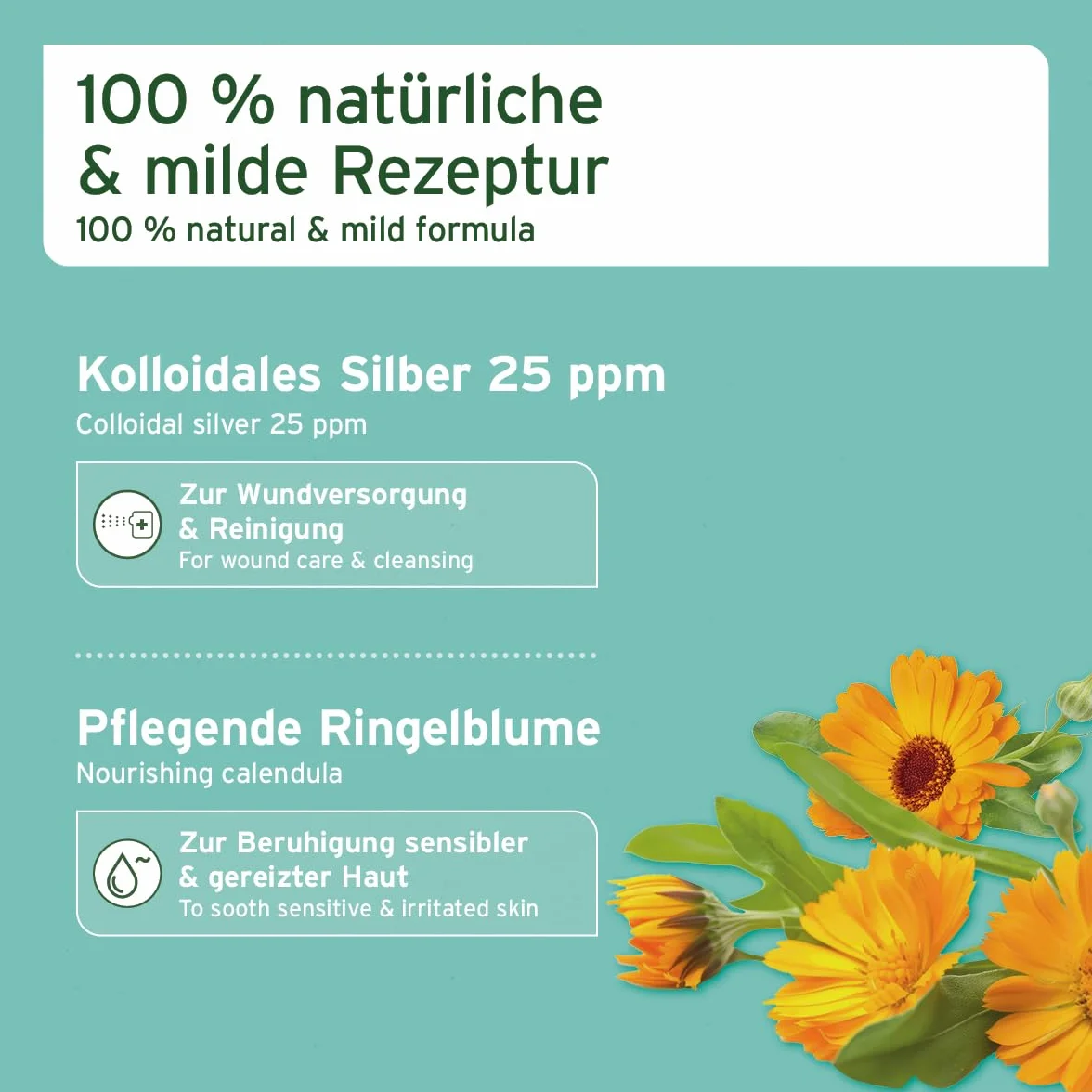 AniForte Krople do uszu z koloidalnym srebrem 25 ppm i nagietkiem 50 ml dla psów, kotów i małych zwierząt