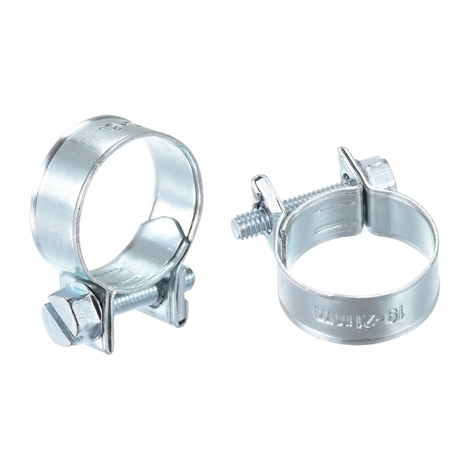 15/25 szt. Przewód paliwowy Zacisk węża Zacisk wtryskowy Regulowane zaciski rurowe do hydrauliki samochodowej(14-16mm 25Pcs)