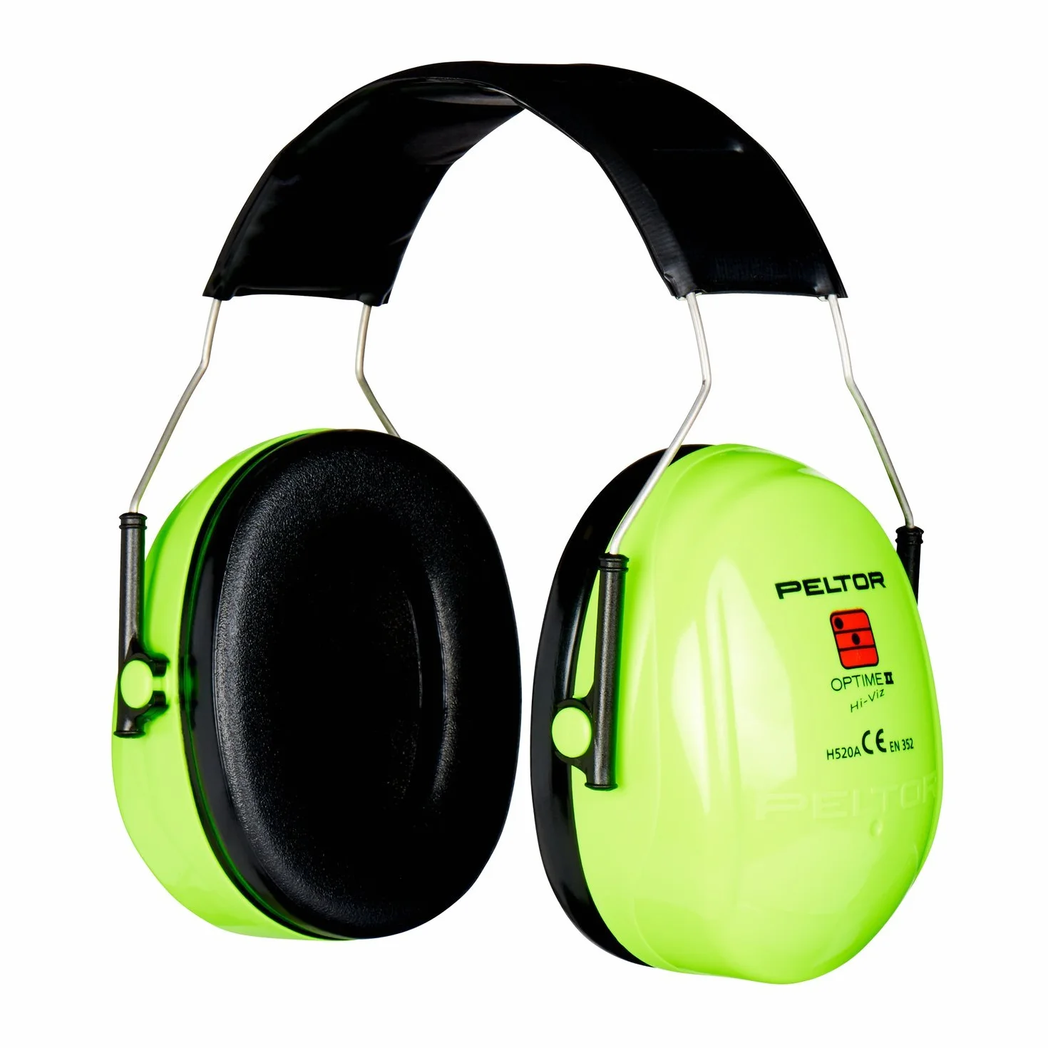 3M PELTOR Optime II nauszniki, 31 dB, Hi-Viz, opaska na głowę, H520A-472-GB