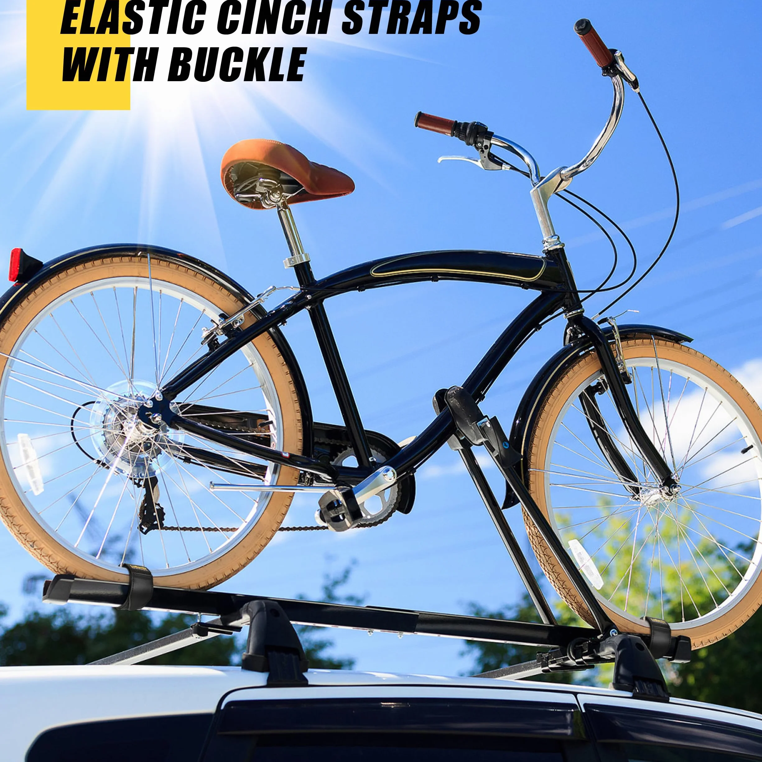 LuBanSir Cinch Straps, 1 "x 6" (10 szt.) Elastyczny pasek na haczyk i pętelkę do przedłużania sznurka, kabla, opaskę kablową