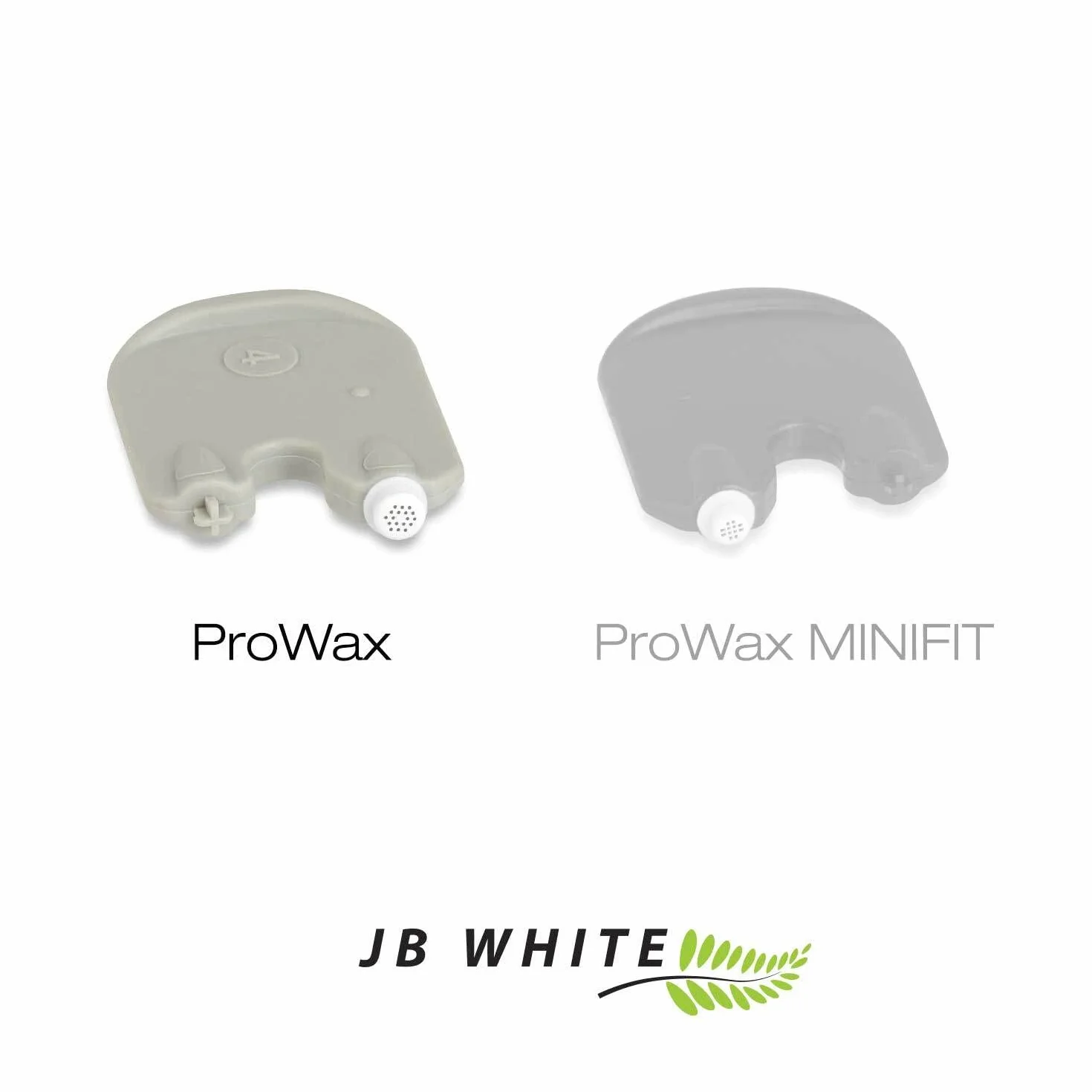 JB White 6 sztuk filtrów ProWax do aparatów słuchowych, odpowiednie dla głośników Oticon i Bernafon, 1 x dozownik z 6 narzędziami i 6 filtrami, szary