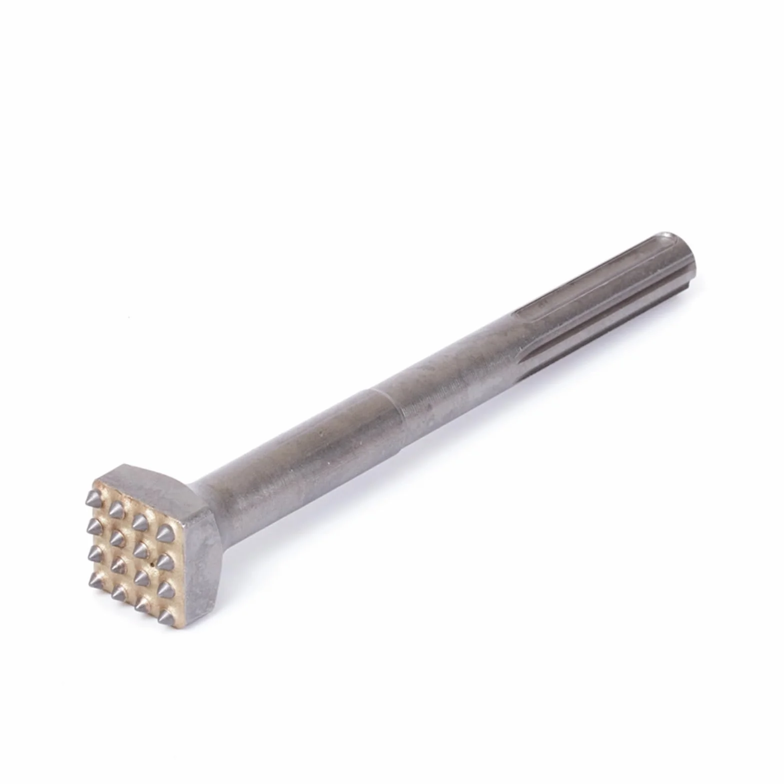 1 szt. MAX SHANK Alloy Hammer Professional Point Groove Gouge Flat Round Chisel Wiertła elektryczne do młotów udarowych(SQUARE-SDS-MAX-SHANK)