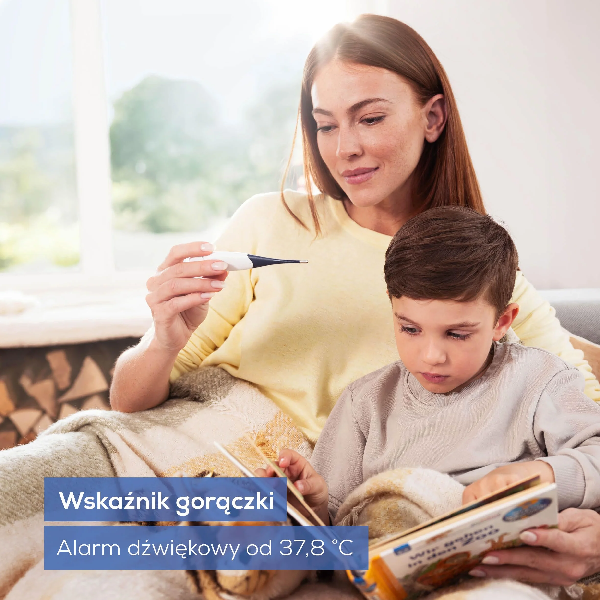 Beurer FT 17 cyfrowy termometr kliniczny, termometr z giętką końcówką pomiarową do pomiaru w jamie ustnej, w odbycie i pod pachą, wynik pomiaru w ciągu 10 sekund, wskaźnik temperatury, biały