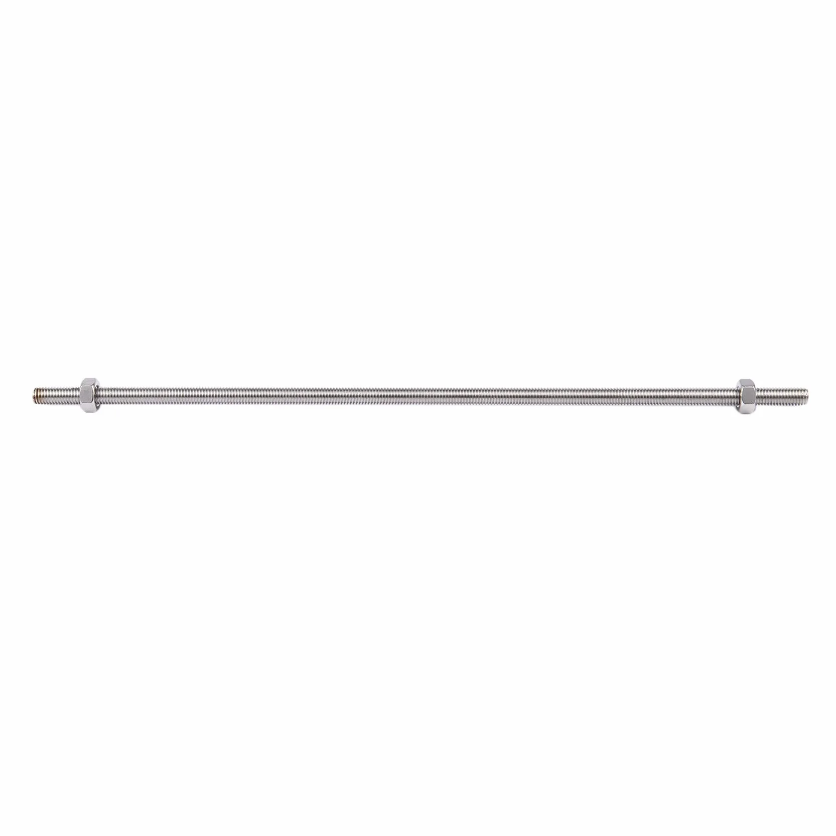 3 x pręt gwintowany ze stali nierdzewnej 320 mm x M8 srebrny odcień