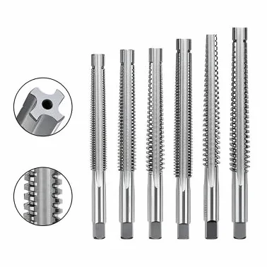 Do gwintowników trapezowych TR HSS gwint prawy TR8 TR12 TR14 TR26, stal szybkotnąca, gwintownik trapezowy do metalu, drewna, tworzywa sztucznego (22 x 5,0)
