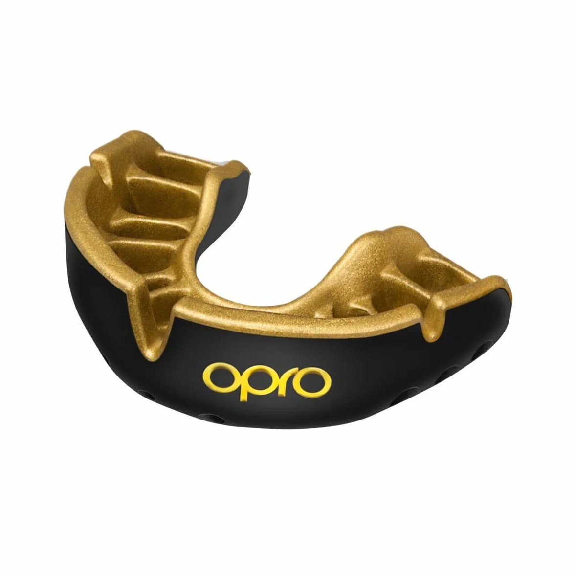 Opro Uniseks Gold Level 5060143579240 Ochraniacz na Zęby, Czarny, 10+