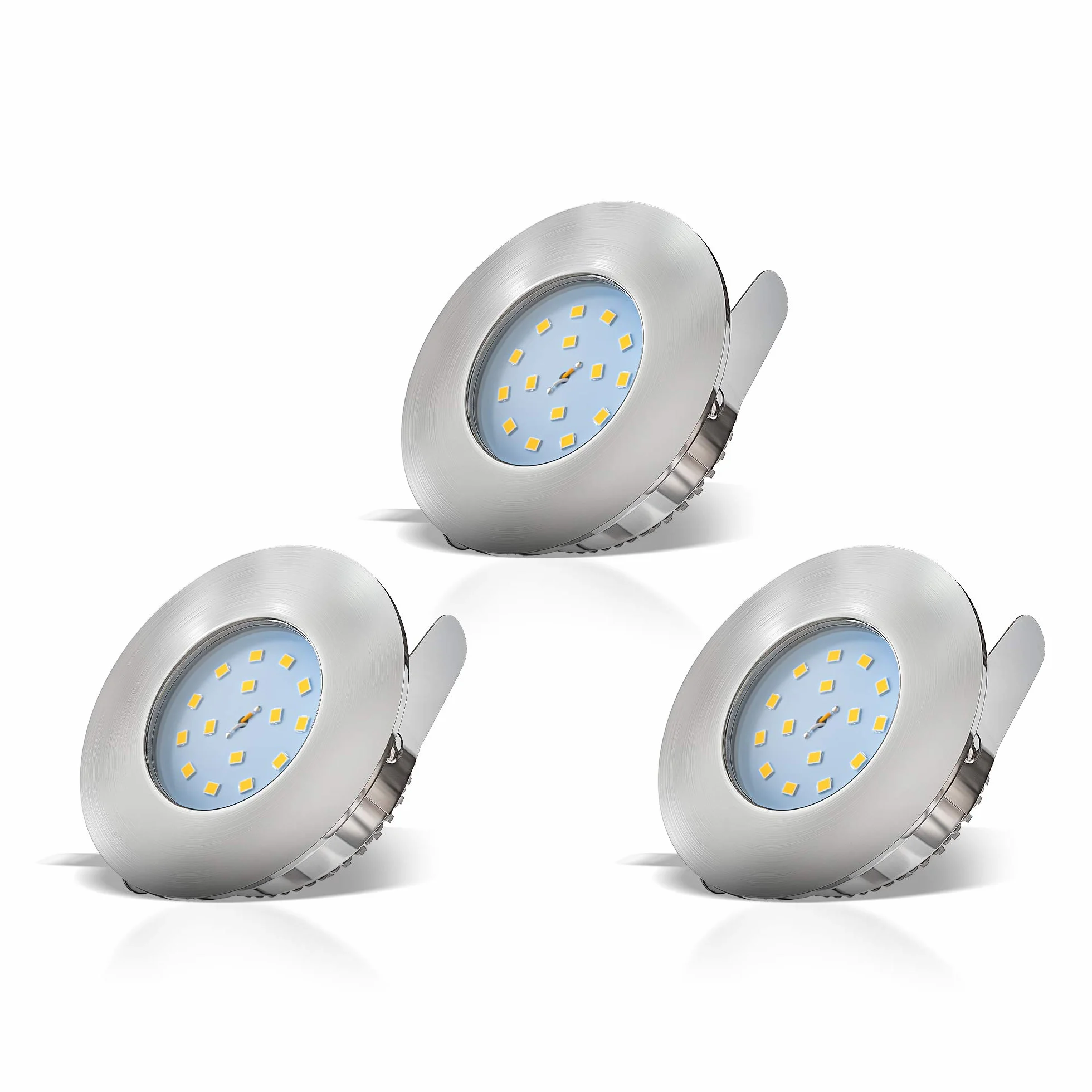 B.K.Licht Lampy LED, 5 W, 230 V, 400 lm, Ciepła Biel, 3000 K