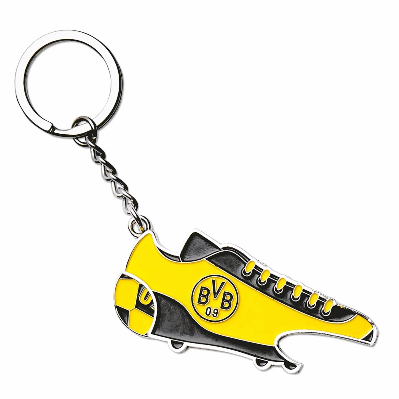 Borussia Dortmund Uniseks Bvb 18621100 Brelok, Czarny/Żółty