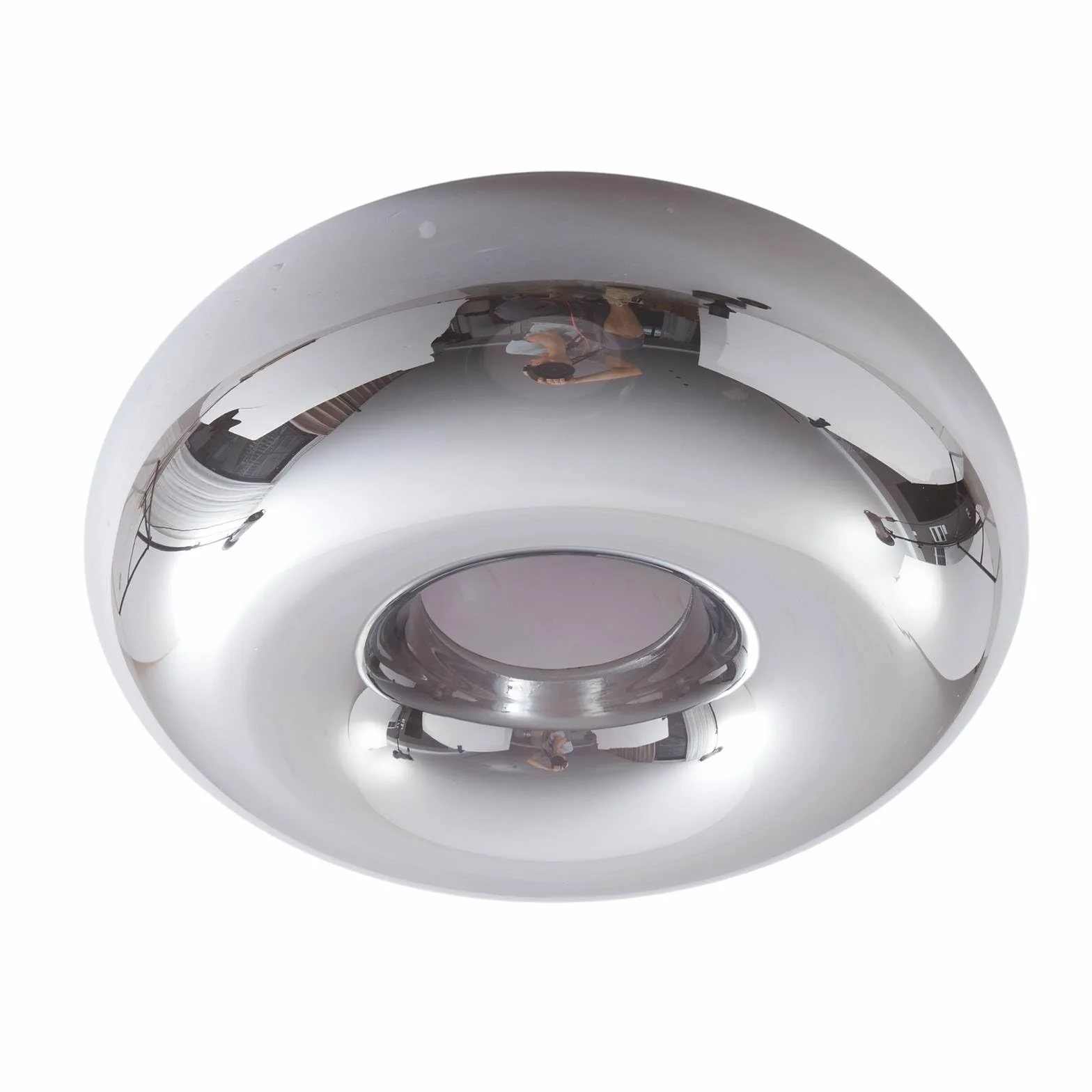 Lindby lampa sufitowa 'Zehra', styl nowoczesny, m. in. do przedpokoju, kolor aluminiowy, szary, cynkowy, szkło, żarówka E27