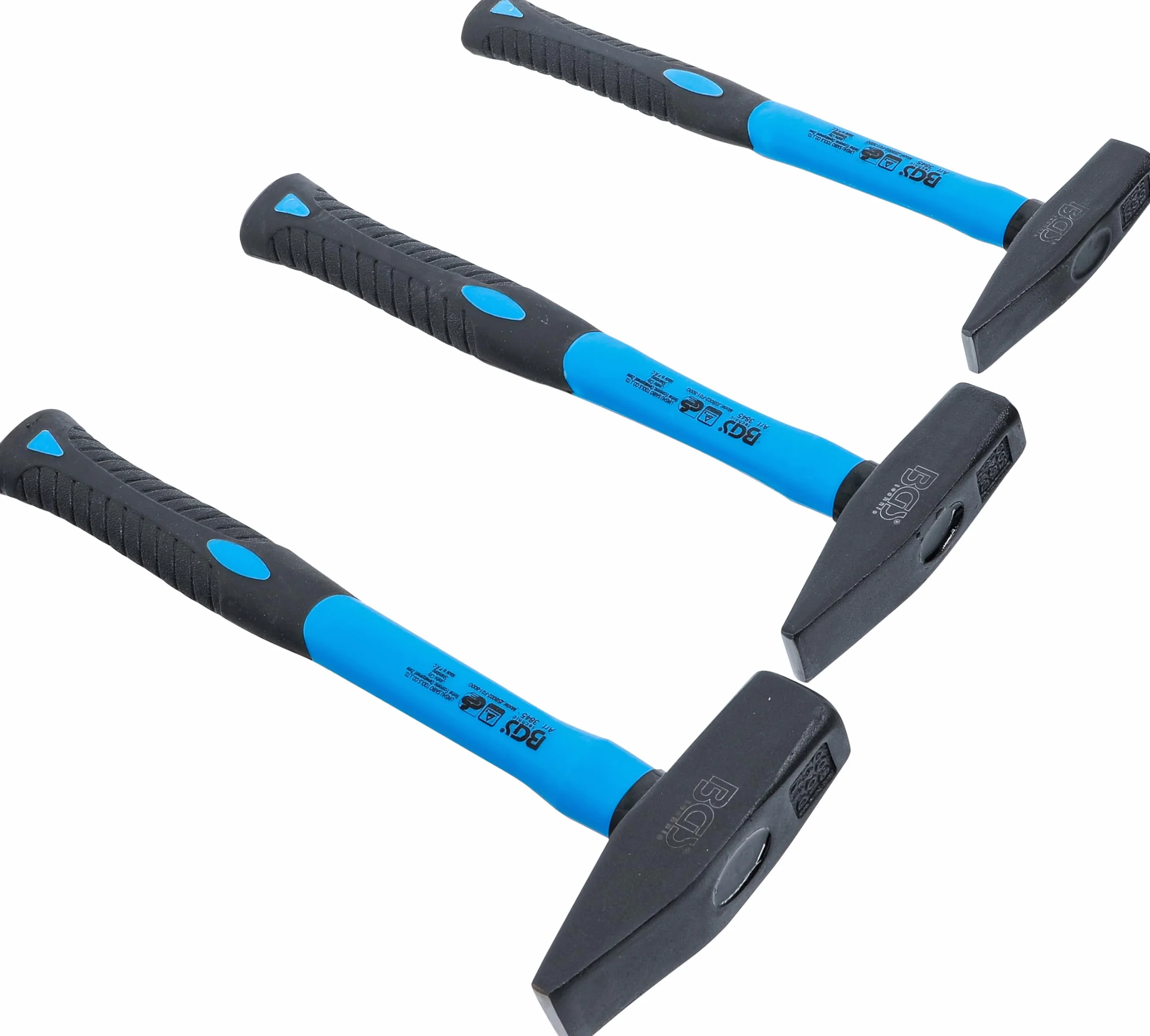 BGS 3845 Zestaw młotków ślusarskich DIN 1041 300/500/800 g 3 szt.