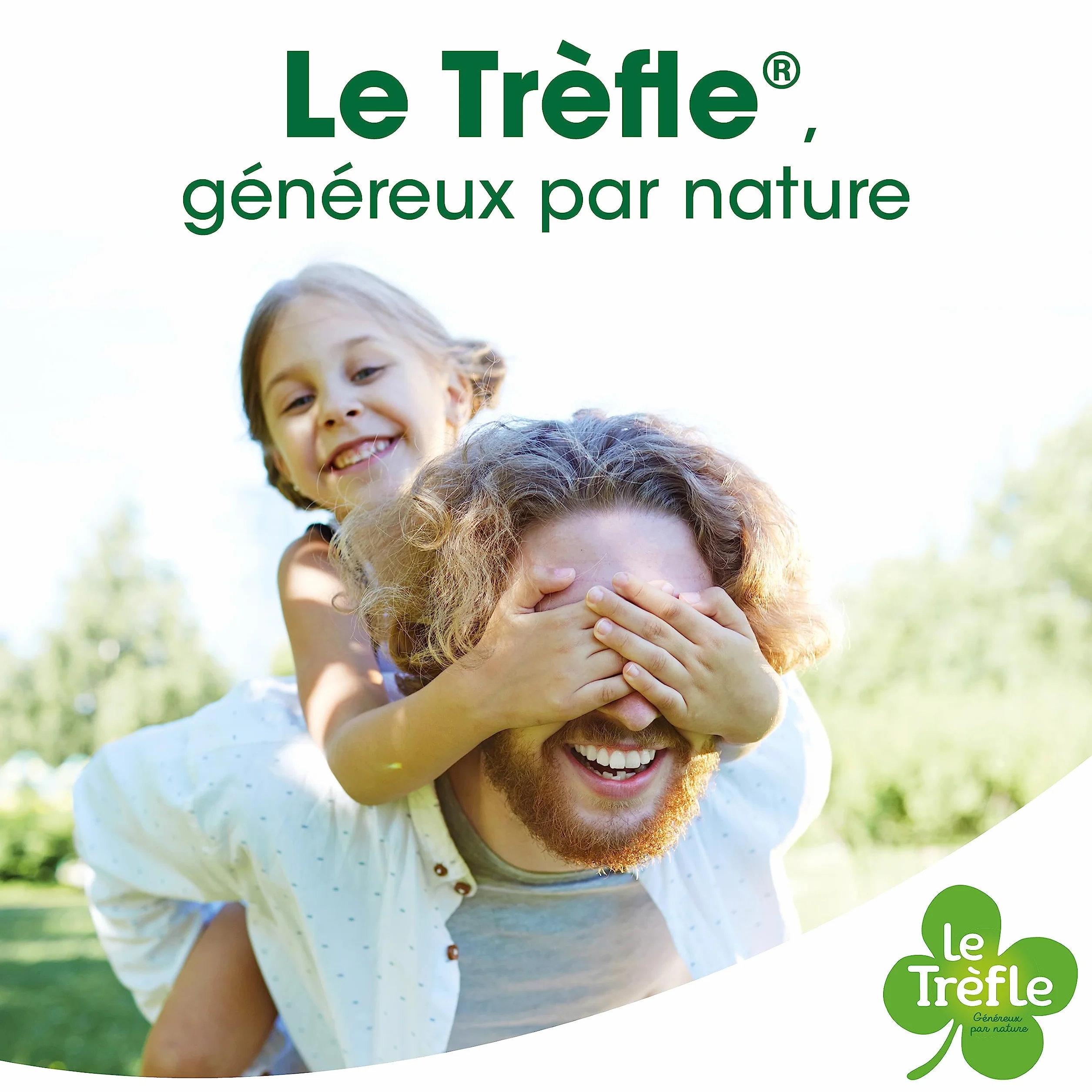 Le Trefle® Douceur Fleur de Coton papier toaletowy, 4 rolki maxi = 6 klasycznych rolek, balsam z ekstraktami bawełny, opakowanie nadające się do recyklingu, certyfikat FSC®, uniseks