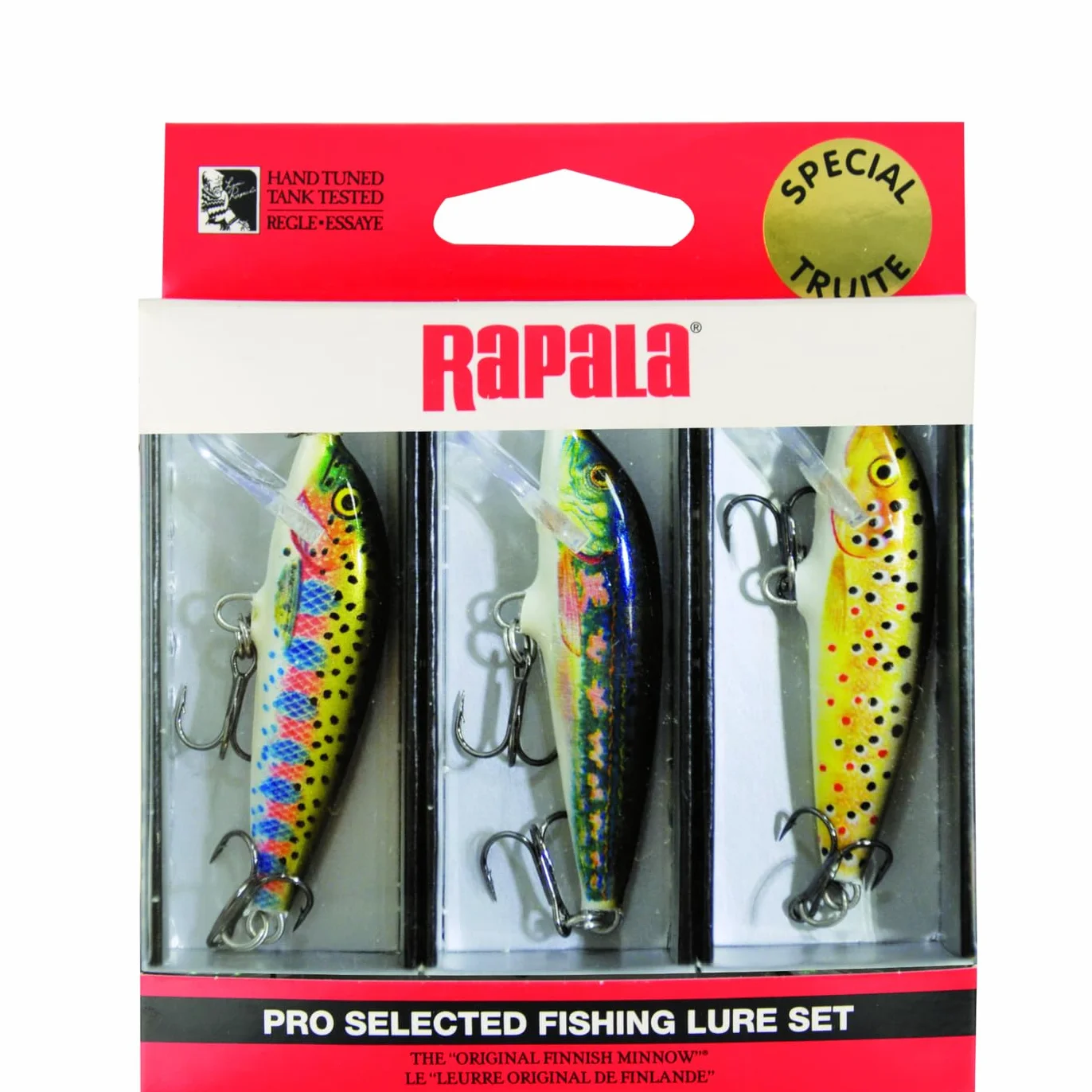 Rapala Pstrąg 3-częściowy zestaw, rozmiar 5 cm