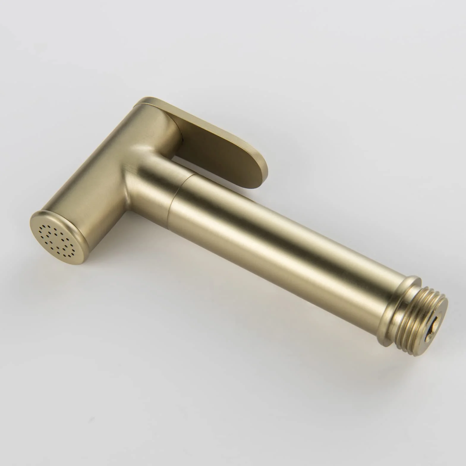 Złoty mosiężny ręczny opryskiwacz bidet zestaw do toalety naścienny zestaw opryskiwaczy pieluch z pojedynczym uchwytem wąż prysznicowy 150 cm w zestawie