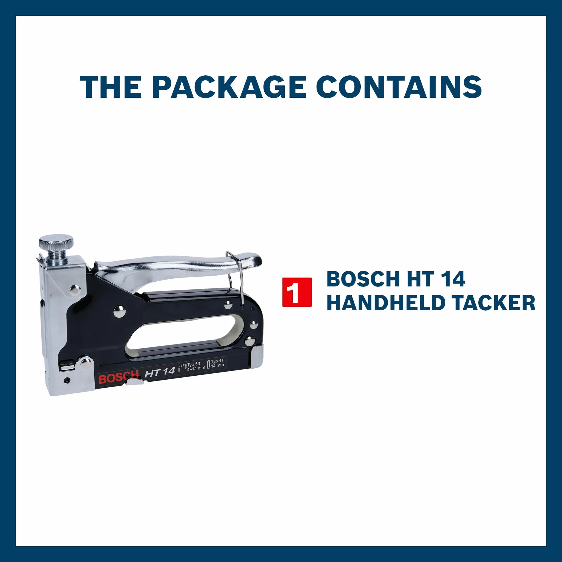 Bosch Professional Zszywacz ręczny HT 14 do drewna, typ zszywek 53