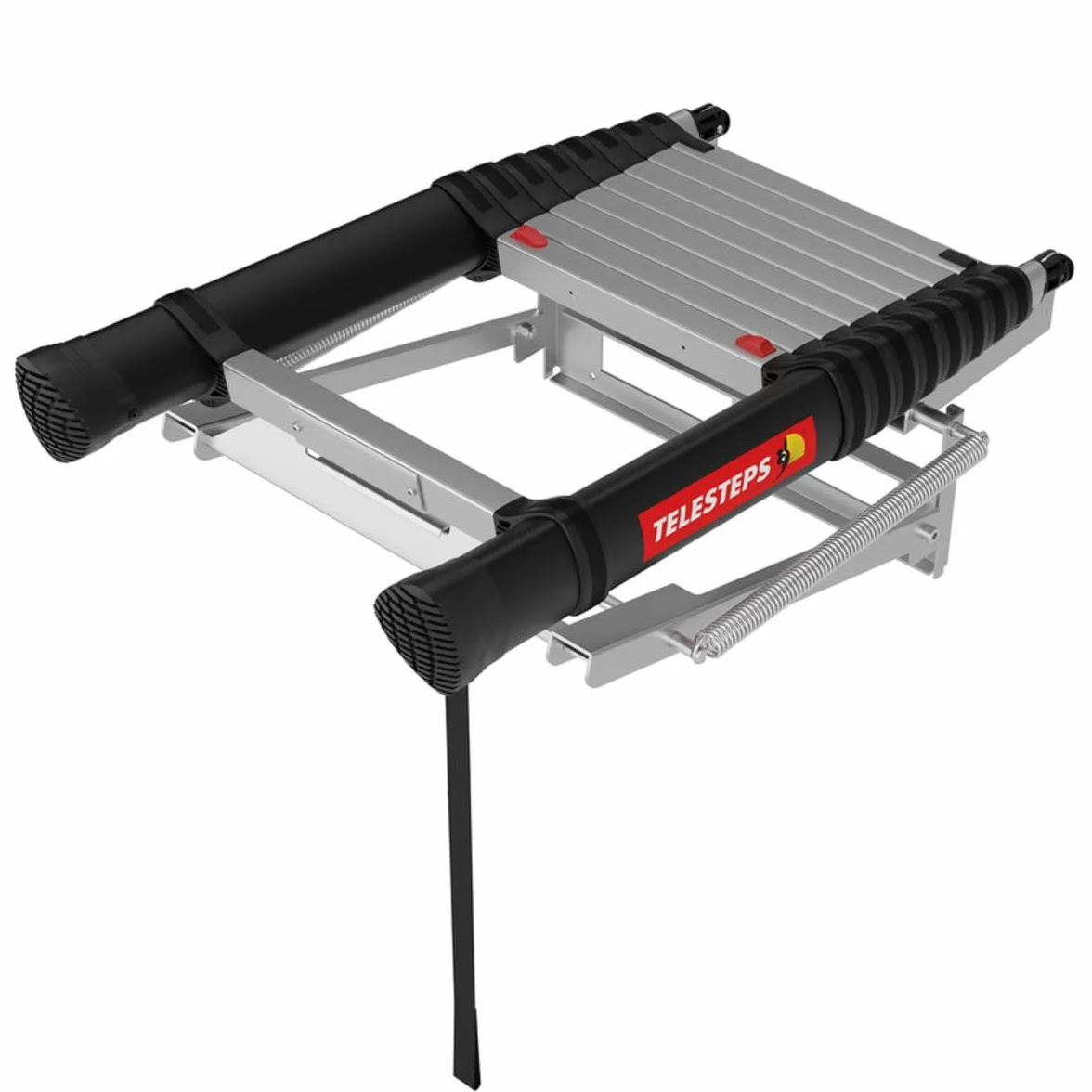 Drabina strychowa 2,45 m firmy TELESTEPS I Wyprodukowano w Szwecji I Loft Line I Kompaktowa drabina wysokiej jakości z opatentowaną konstrukcją klasy premium I EN 14975 I 72324-541