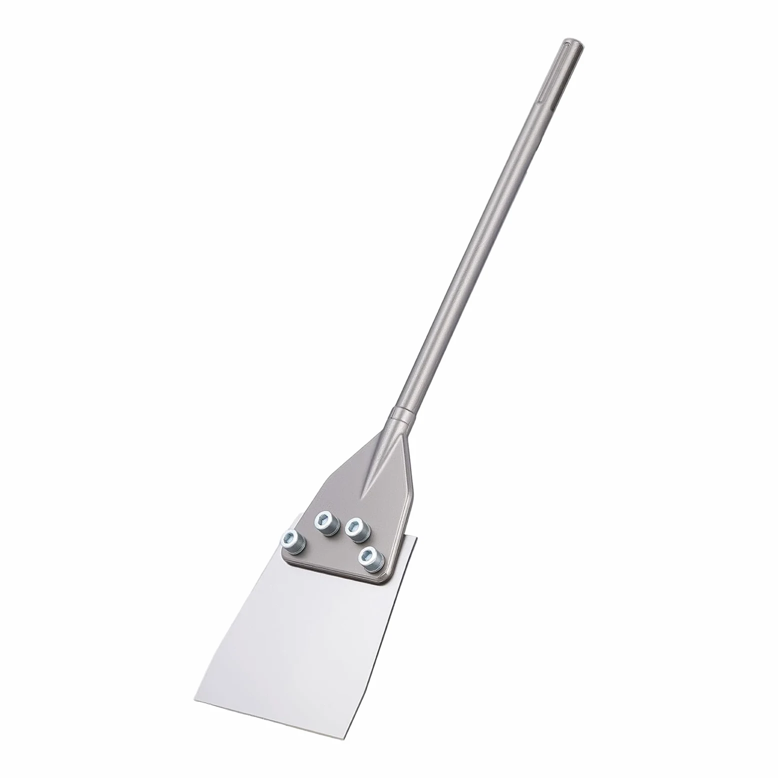 VEVOR Skrobak podłogowy SDS Max, dłuto płaskie 600 x 150 mm, akcesoria kompatybilne z młotem udarowym, dłutem szpatułkowym ze stali stopowej 40Cr hartowanej, do usuwania płytek, zaprawy i wykładzin