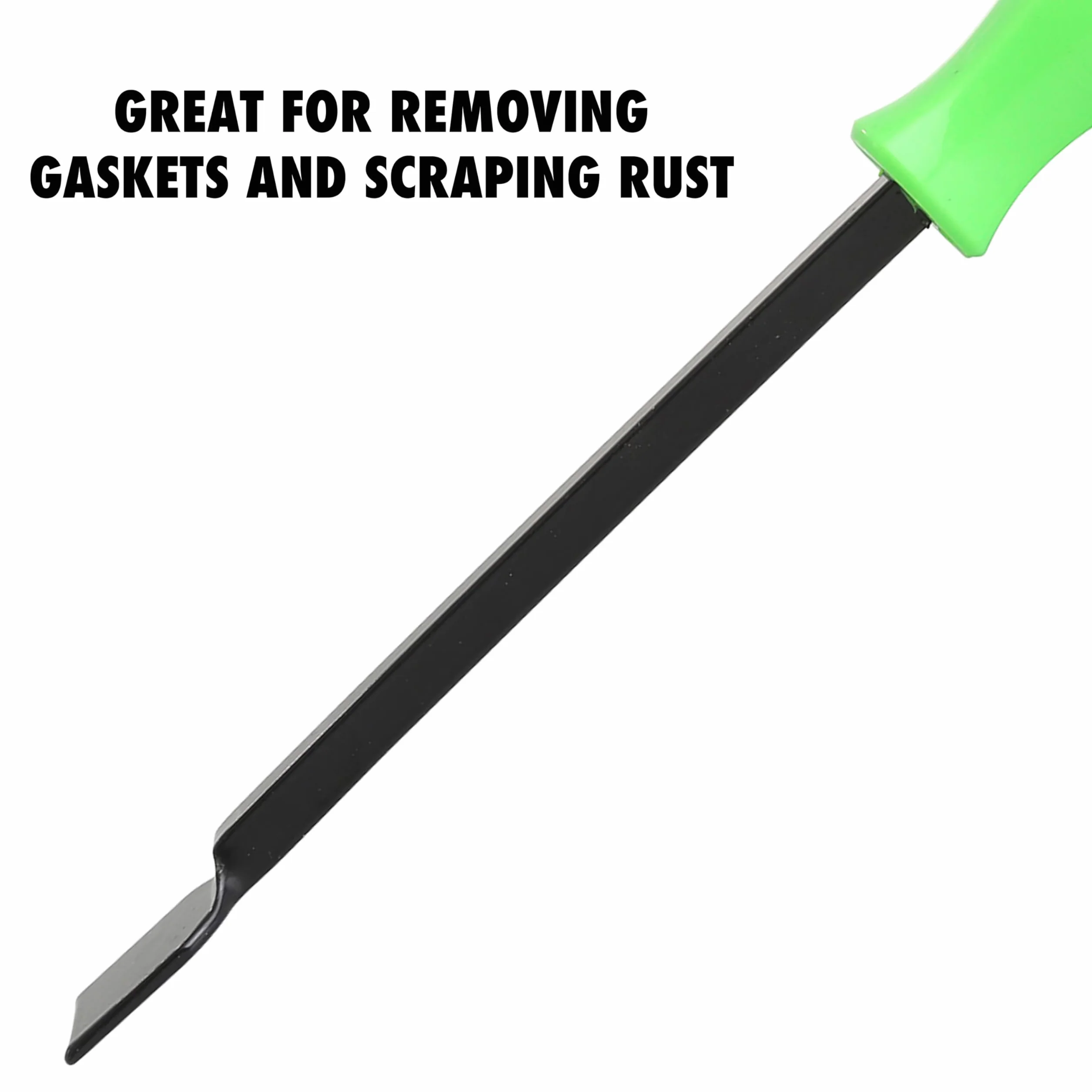 OEMTOOLS 25501 skrobak do uszczelek węglowych, narzędzie do naprawy silnika, czyszczenie powierzchni do nowej uszczelki, idealny dla profesjonalnych mechaników, stalowe ostrze