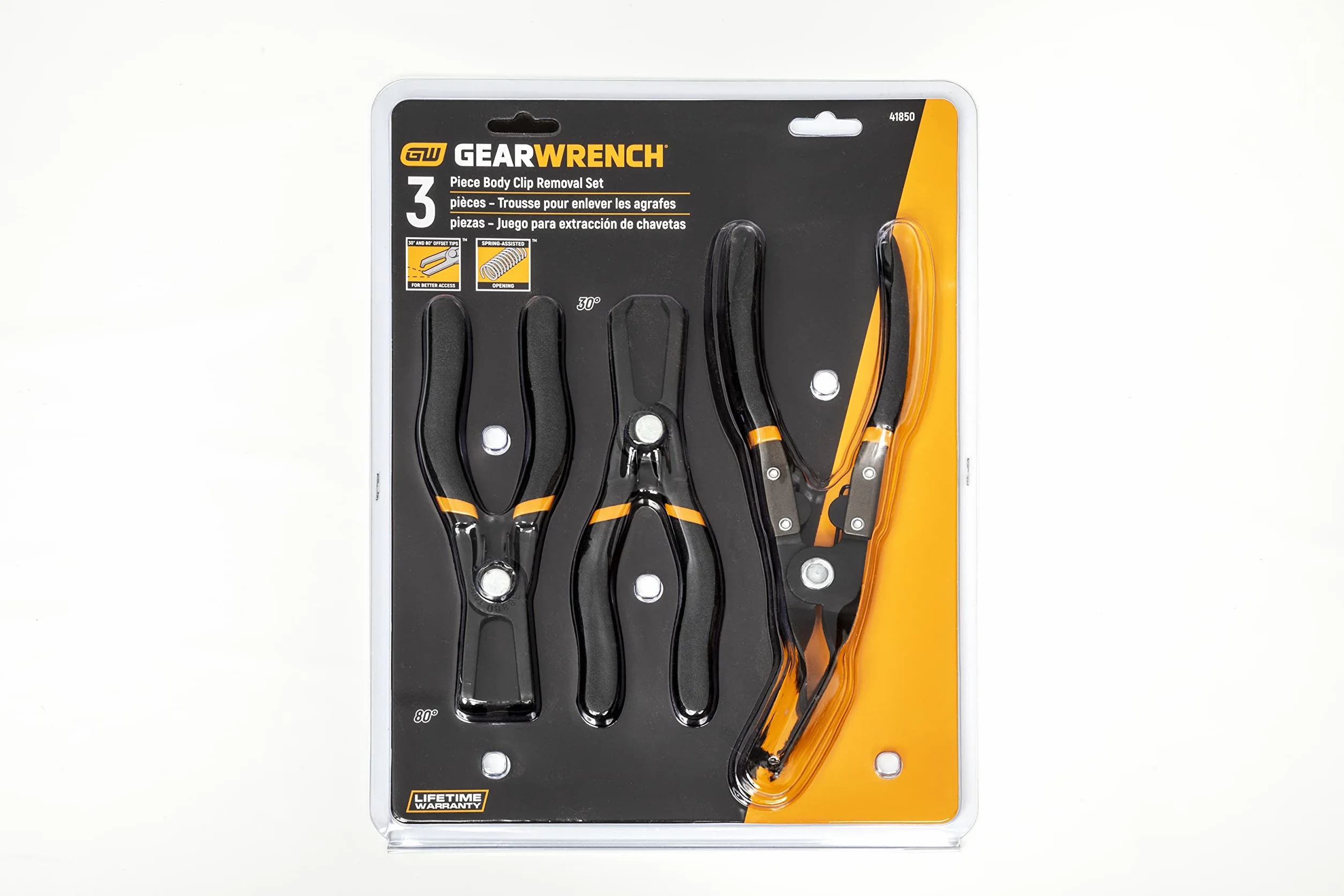 KD Tools KDT41850 zestaw szczypiec do ciała, 3 sztuki