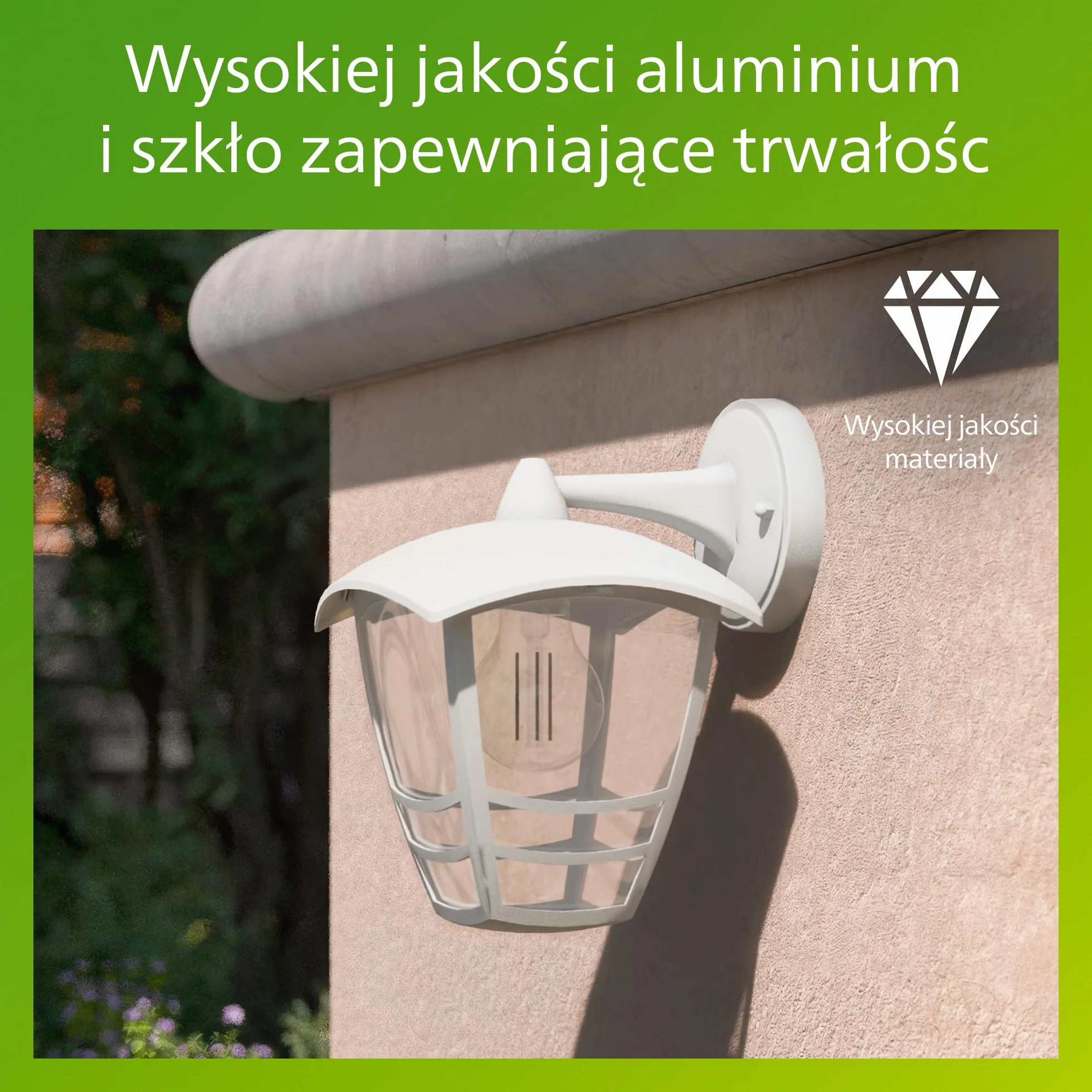 Philips My Garden Creek Lampa Ogrodowa Aluminium Biały 24 cm