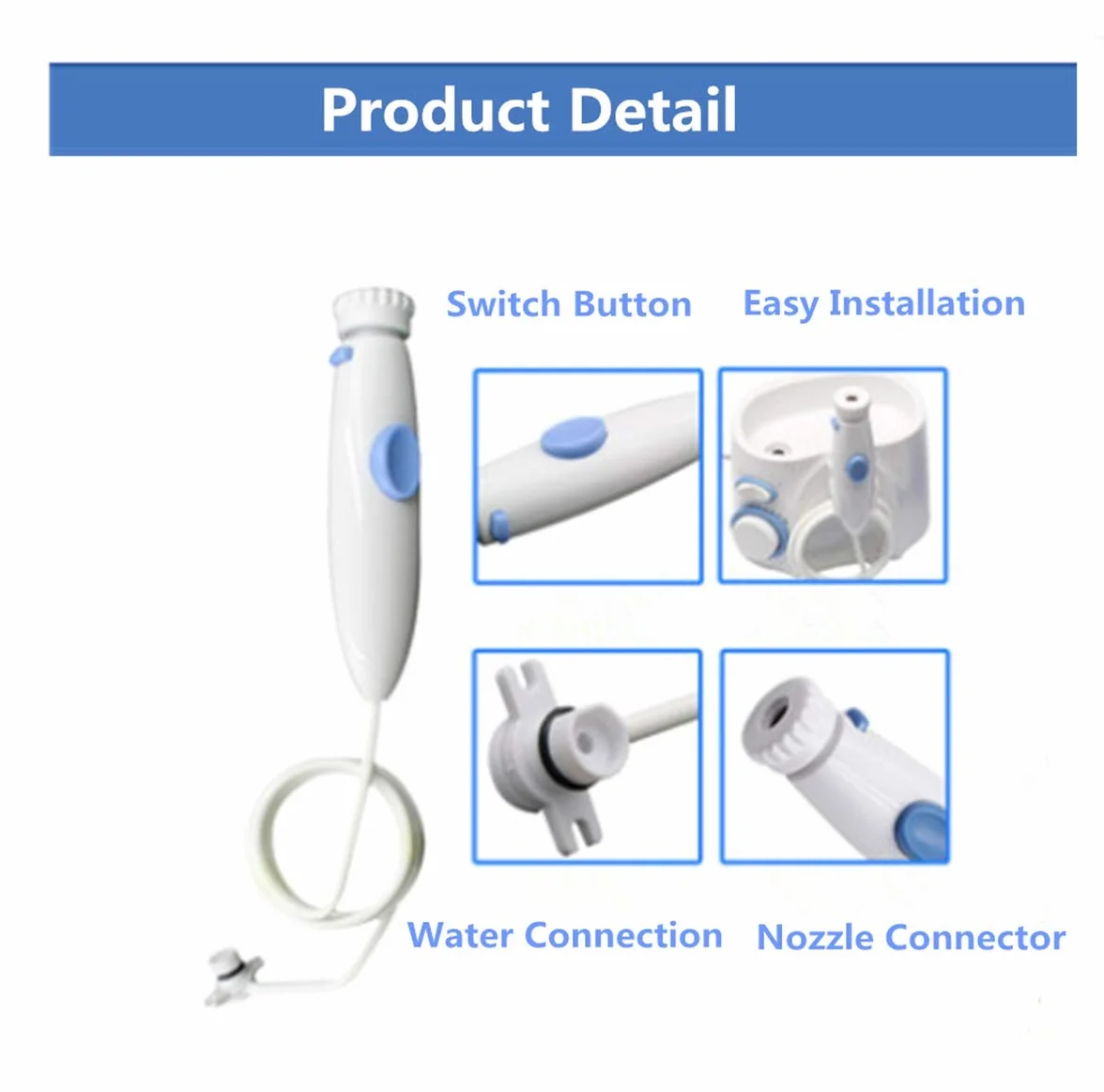 WuYan Części zamienne do Waterpik, zestaw węży do Wp-100 Wp-450 Wp-660 Wp-900