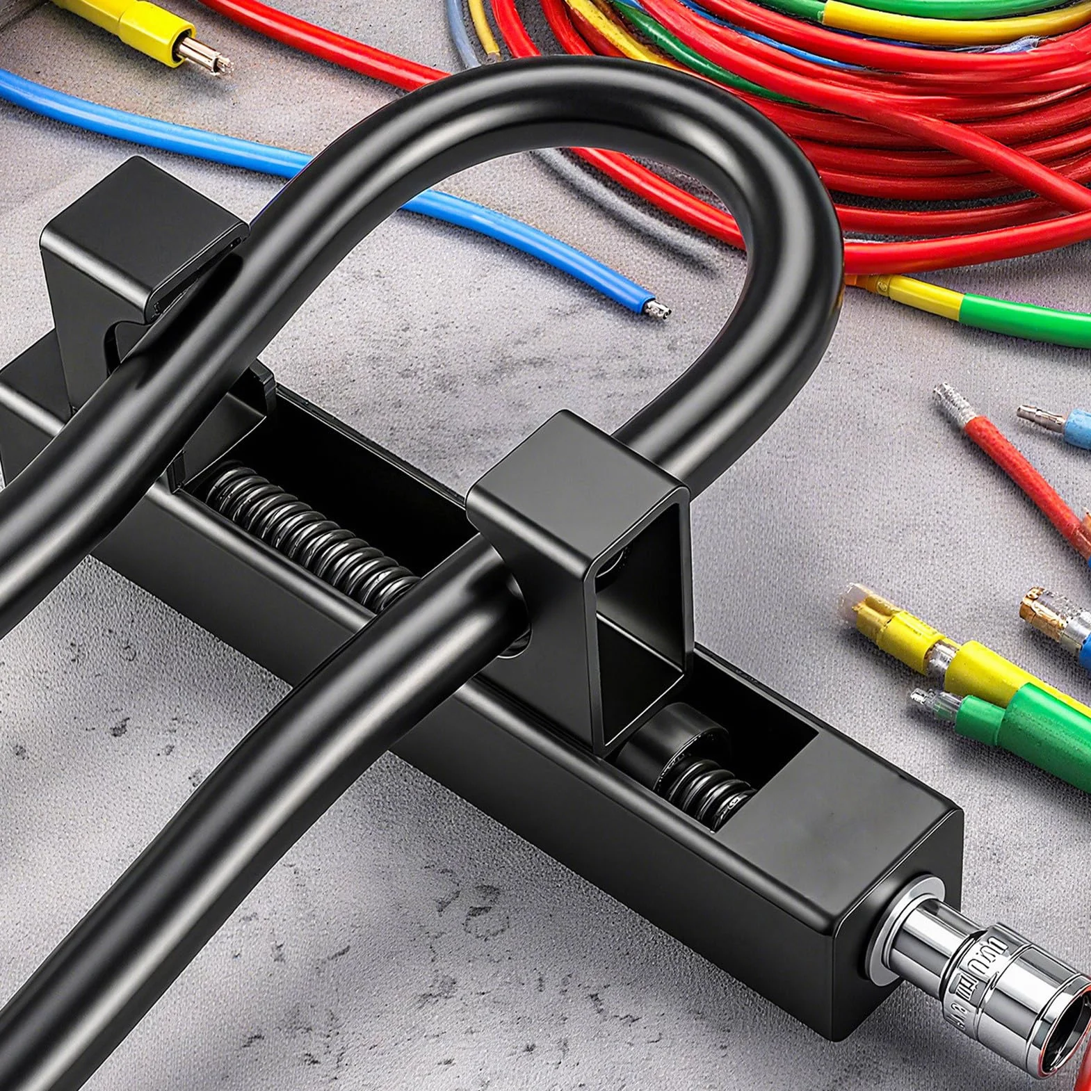 Electrician Wire Tightener narzędzie do przeciągania kabli do | instalacji elektrycznych, ułatwiające pracę, wytrzymałe łączniki, narzędzie do mocowania | dla instalatorów systemów